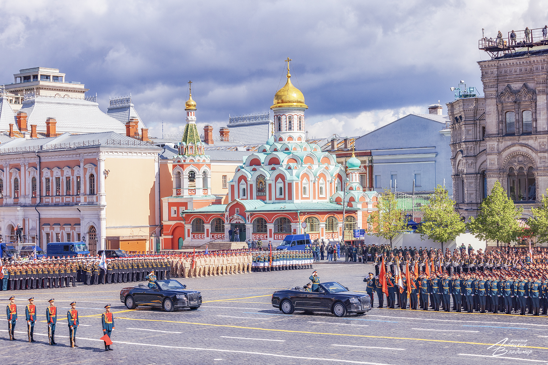 парад победы, москва, красная площадь., Липецких Владимир