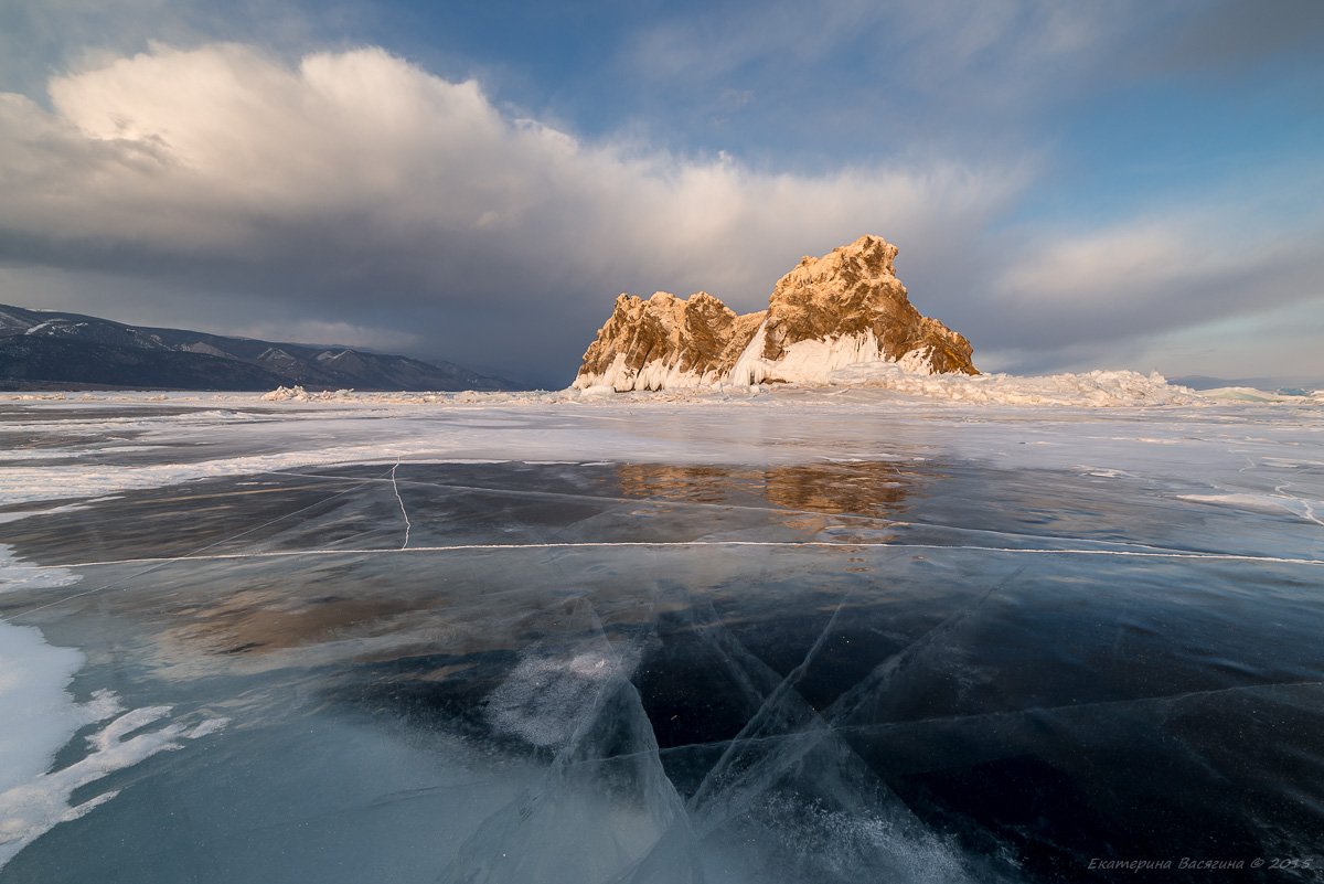 байкал, лед, небо, Екатерина (PhotoJourneys.ru) Васягина