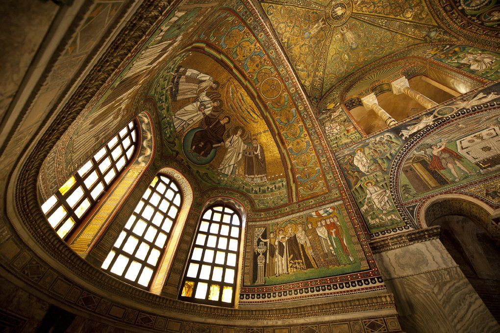 Architecture, Art, Europe, Italy, Middle, Mosaic, Ravenna, Temple, Venezia, Wide, Tomek Jungowski