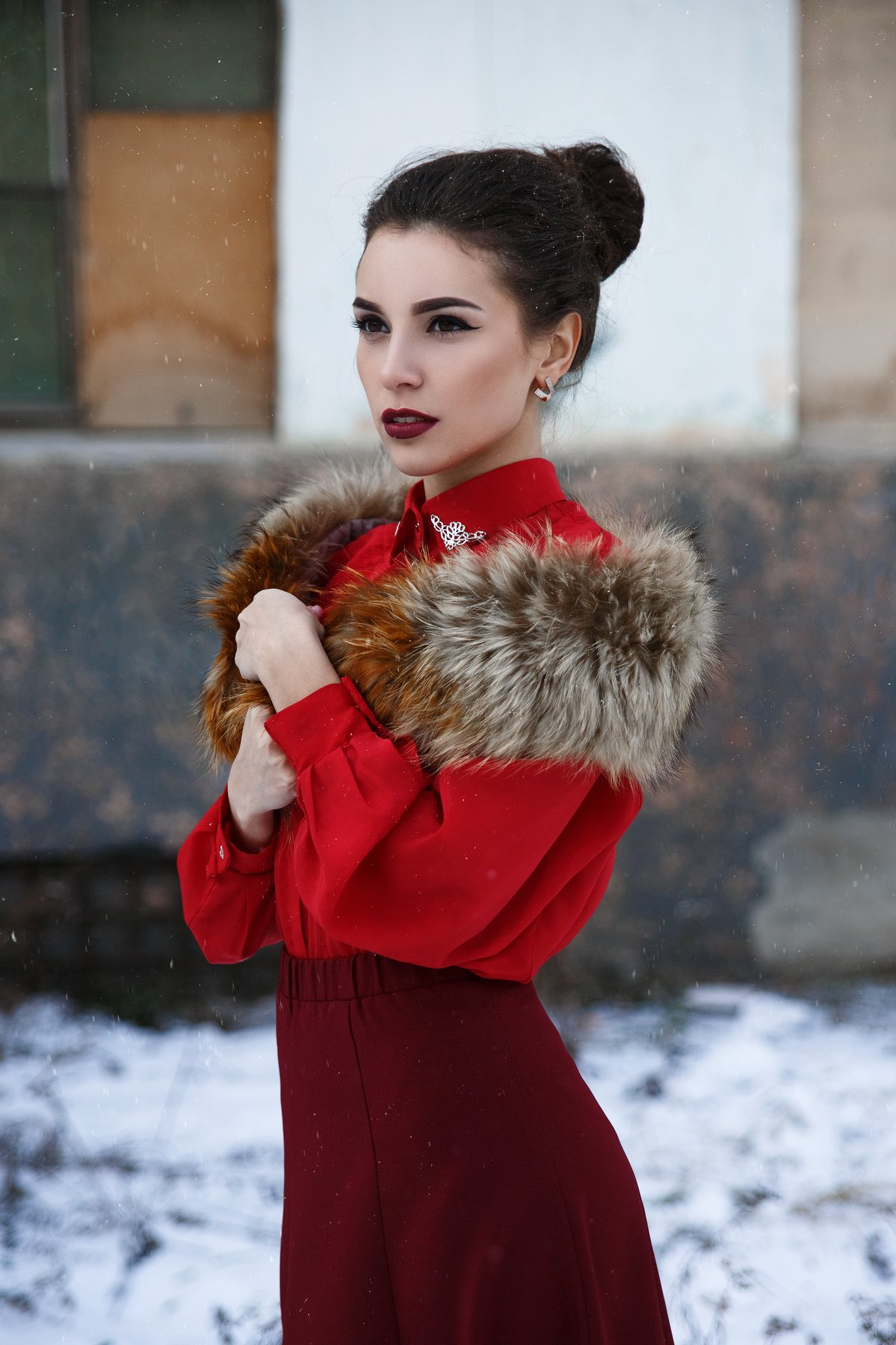 #Иван Бабыдов #Девушка #Леди #Снег, Бабыдов Иван
