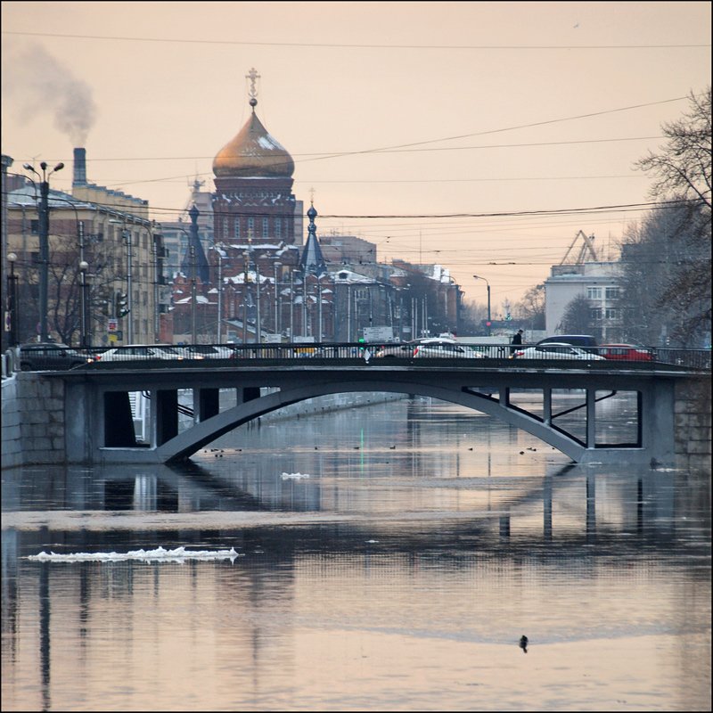 Санкт-Петербург, Обводный канал, декабрь, зима , Андрей Литов