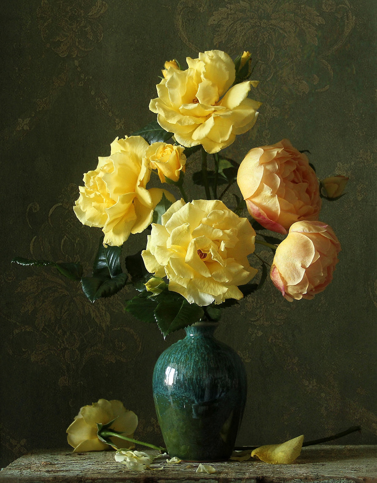 натюрморт, цветы, розы, лето, марина филатова, Марина Филатова