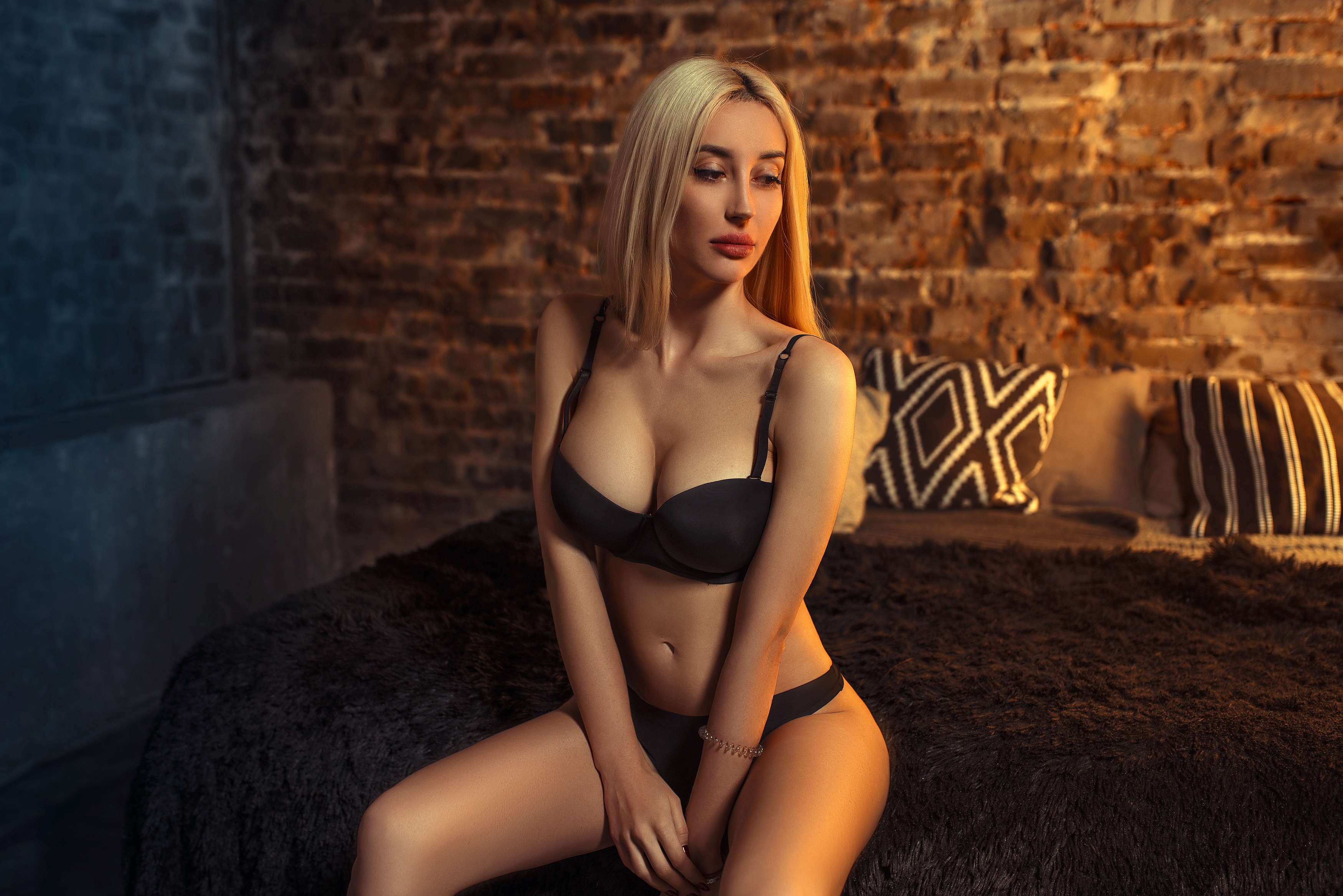 girl, model,hot, studio, portrait, black, light, young, summer, sexy, Максимов Станислав