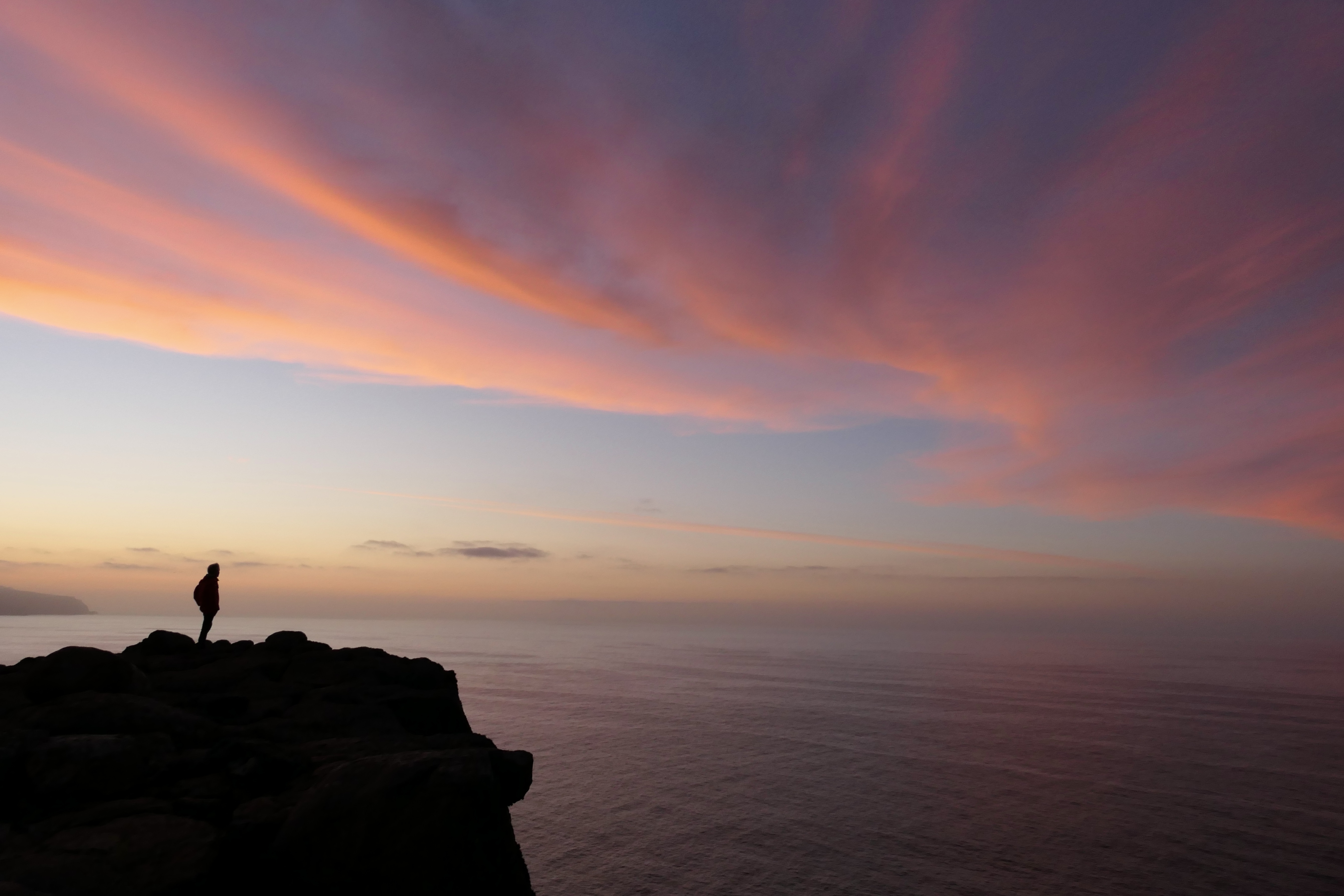 Landscapes, Madeira, nature, colors, pink, sunset, island, sea, people, , Svetlana Povarova Ree