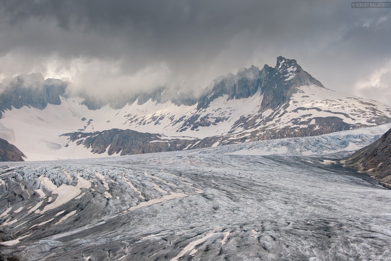 rhonagletscher, ледник, швейцария, Sergey B.