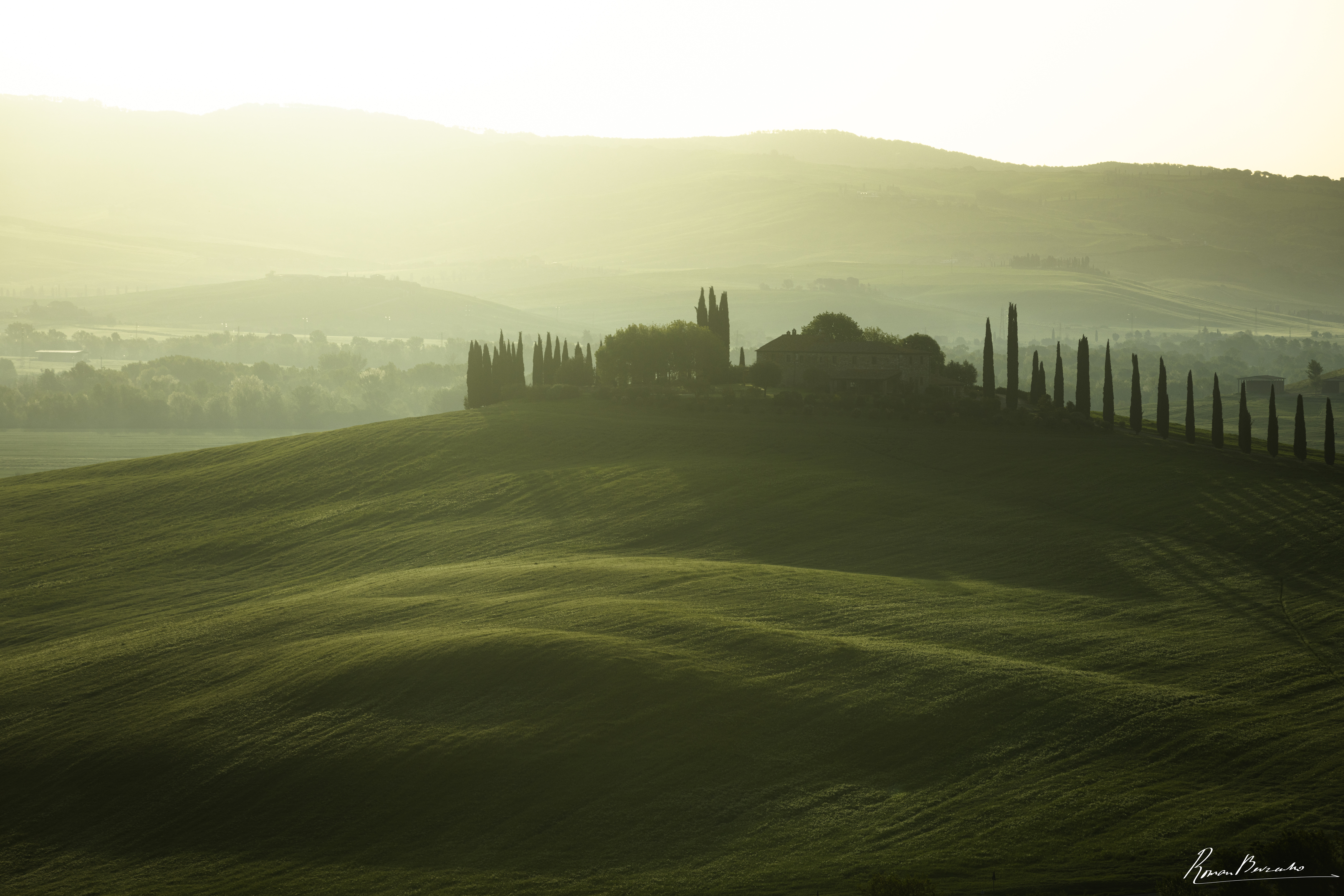 tuscany, toscana, landscape, Bevzenko Roman