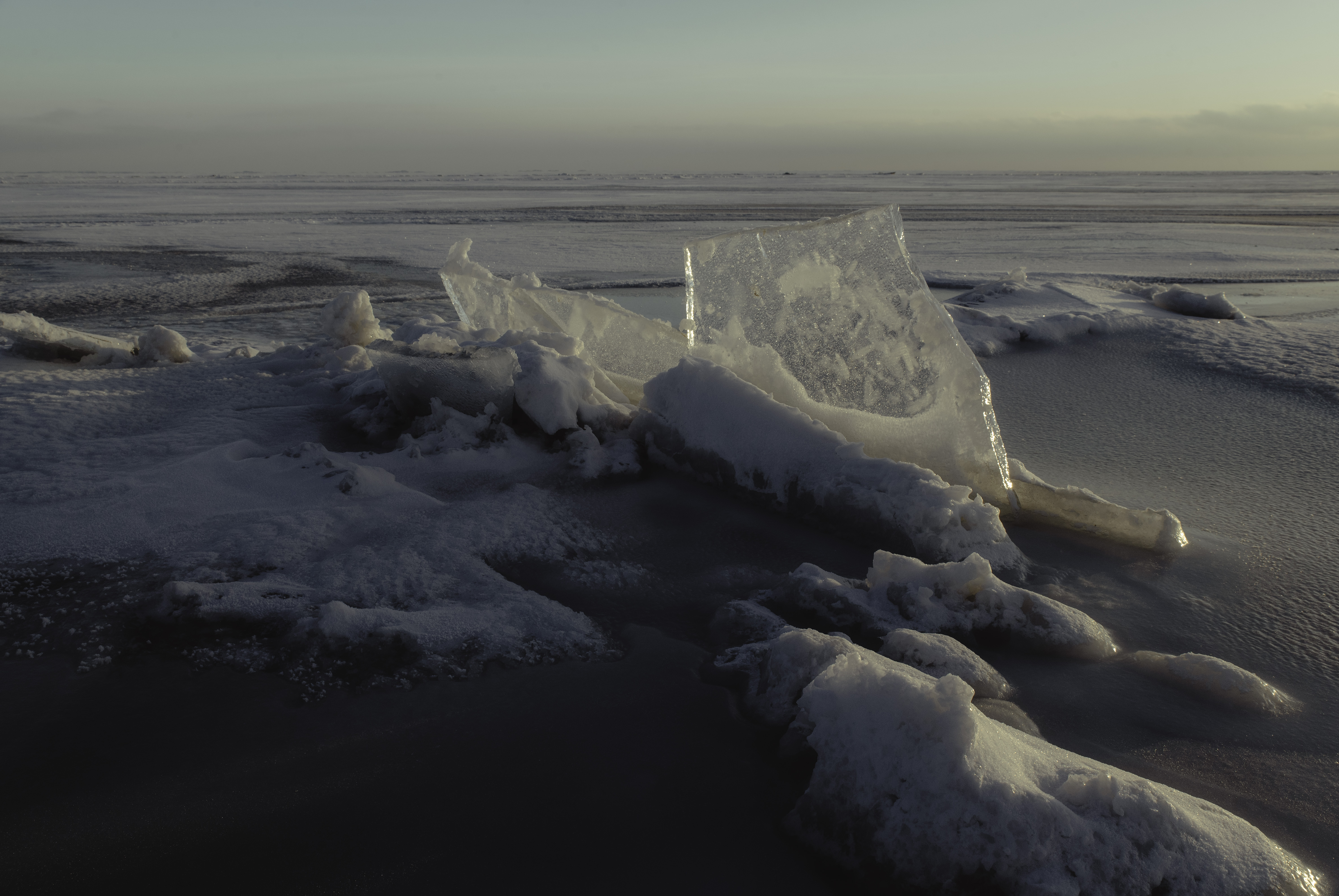 sea, ice, sunset, cold, frozen, winter, landscape, taganrog, azov, nature,, Бугримов Егор