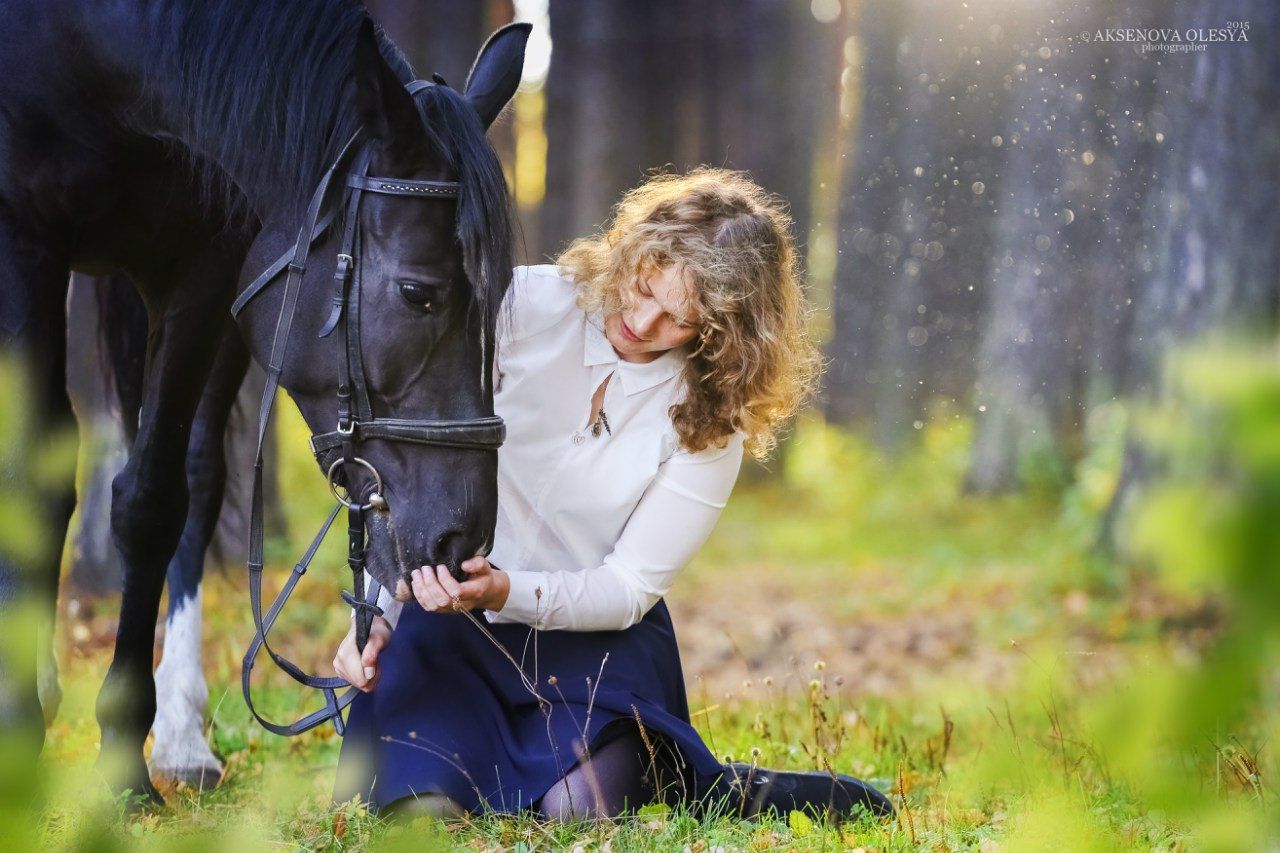 лошади, фотосессия с лошадьми, девушка с лошадью, Аксёнова Олеся