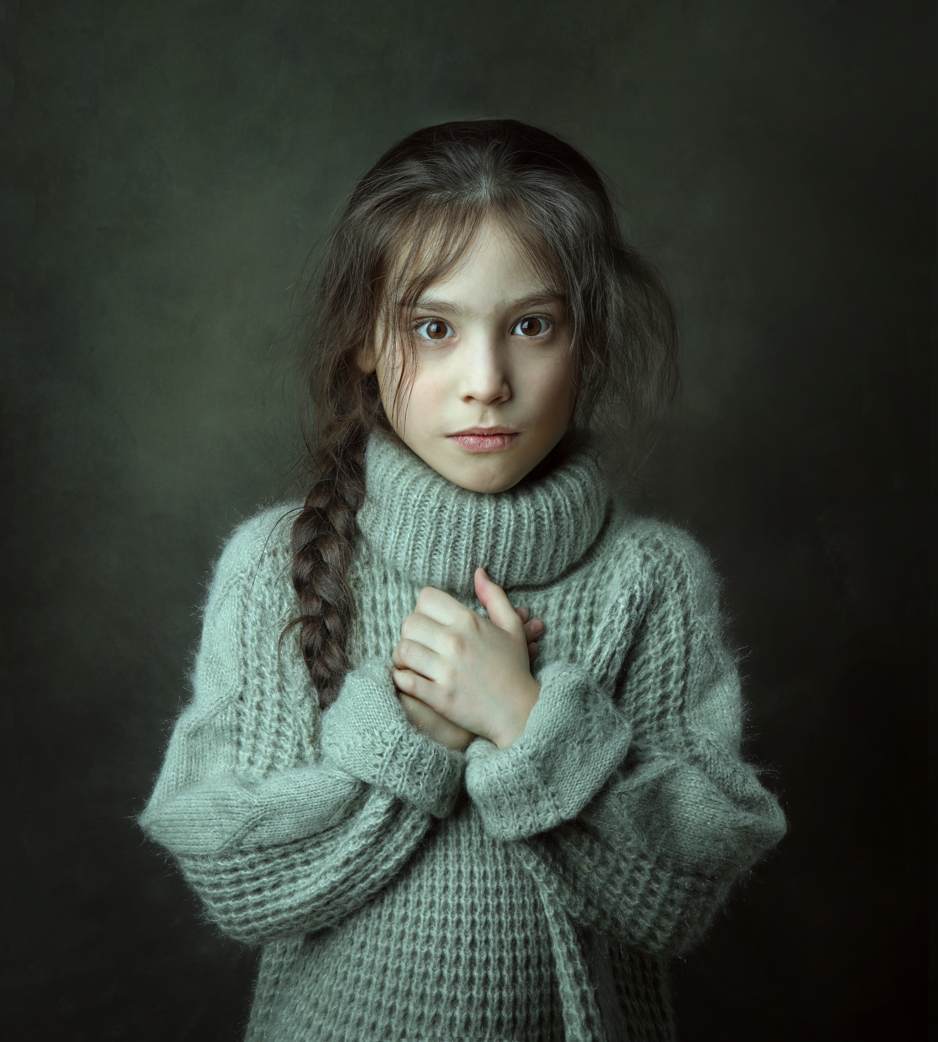 детский портрет портрет девочки портрет ребенка Юля  Юленька Юлечка, Наталья Туева