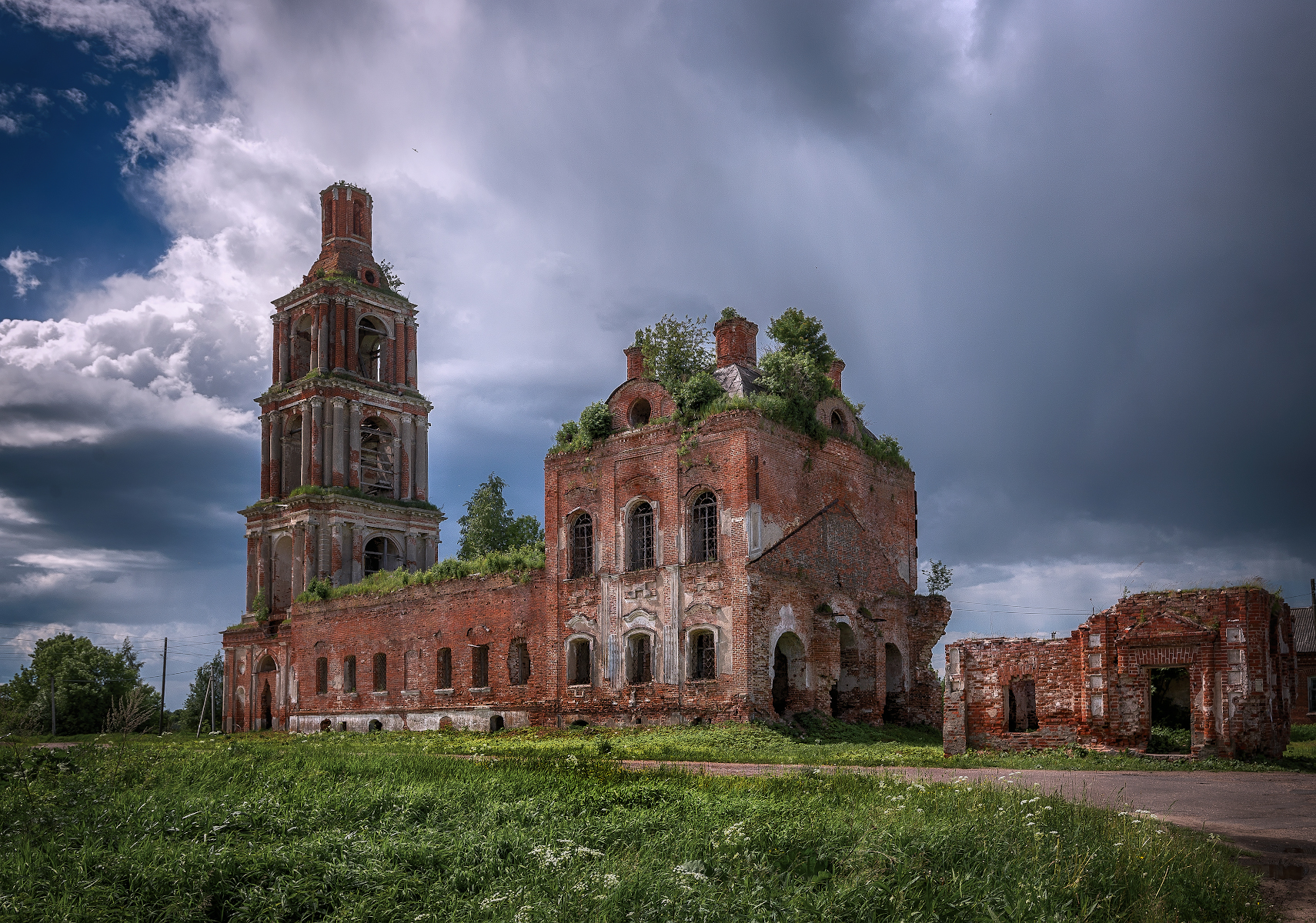 руины, храм, церковь, развалины, старина, Сергей Аникин