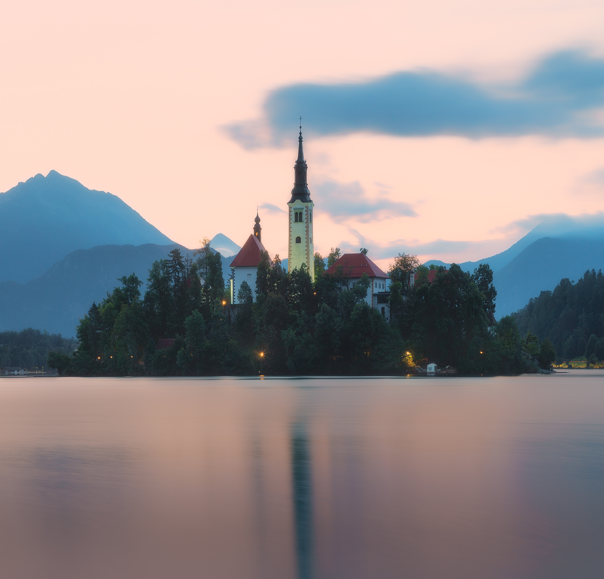 #словения #блэд #озеро #пейзаж #рассвет, Andrey Ovdienko