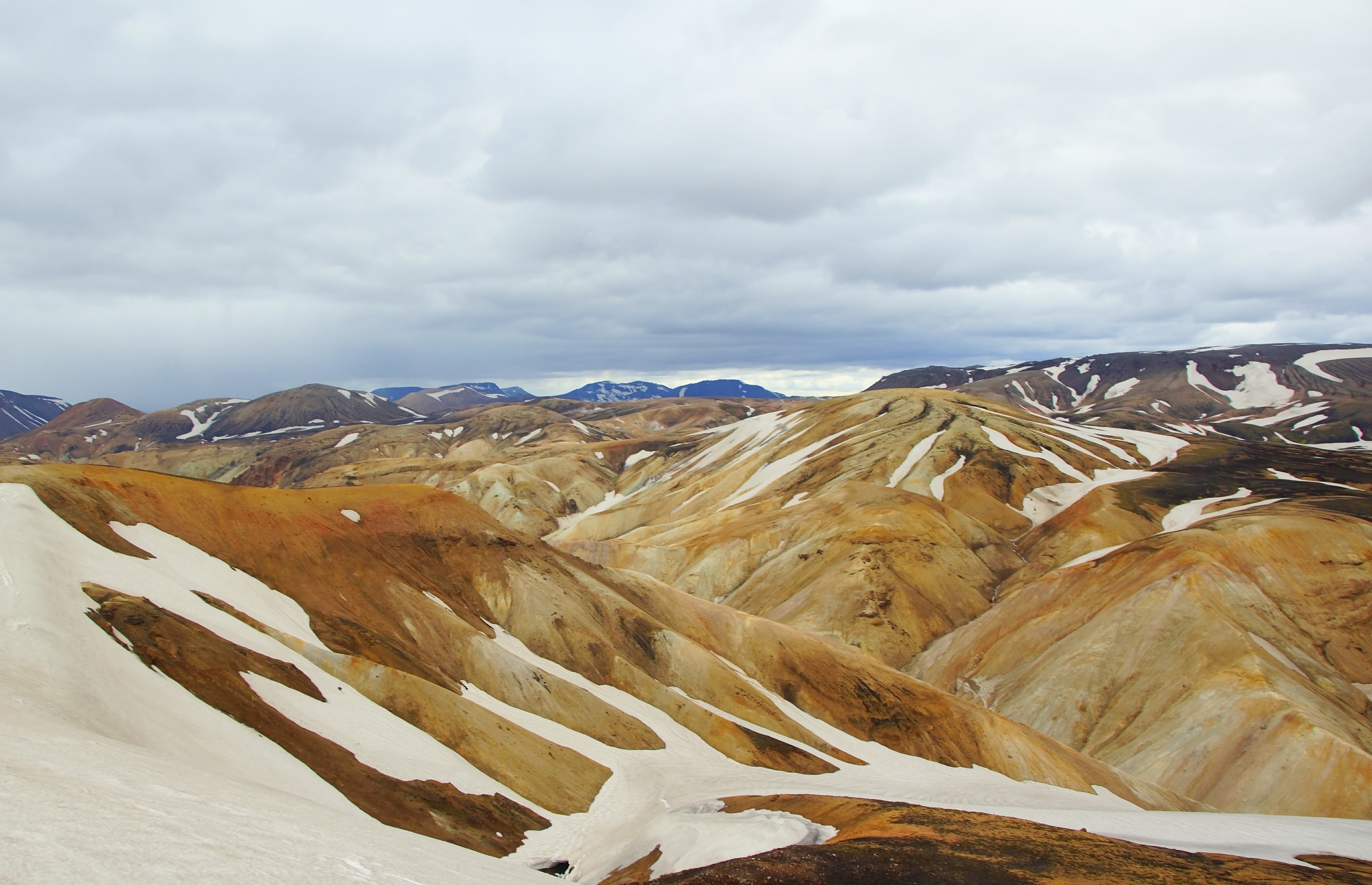 landscape, valley, mountains, snow, light, nature, hiking, terrain, color,  Сергей Андреевич