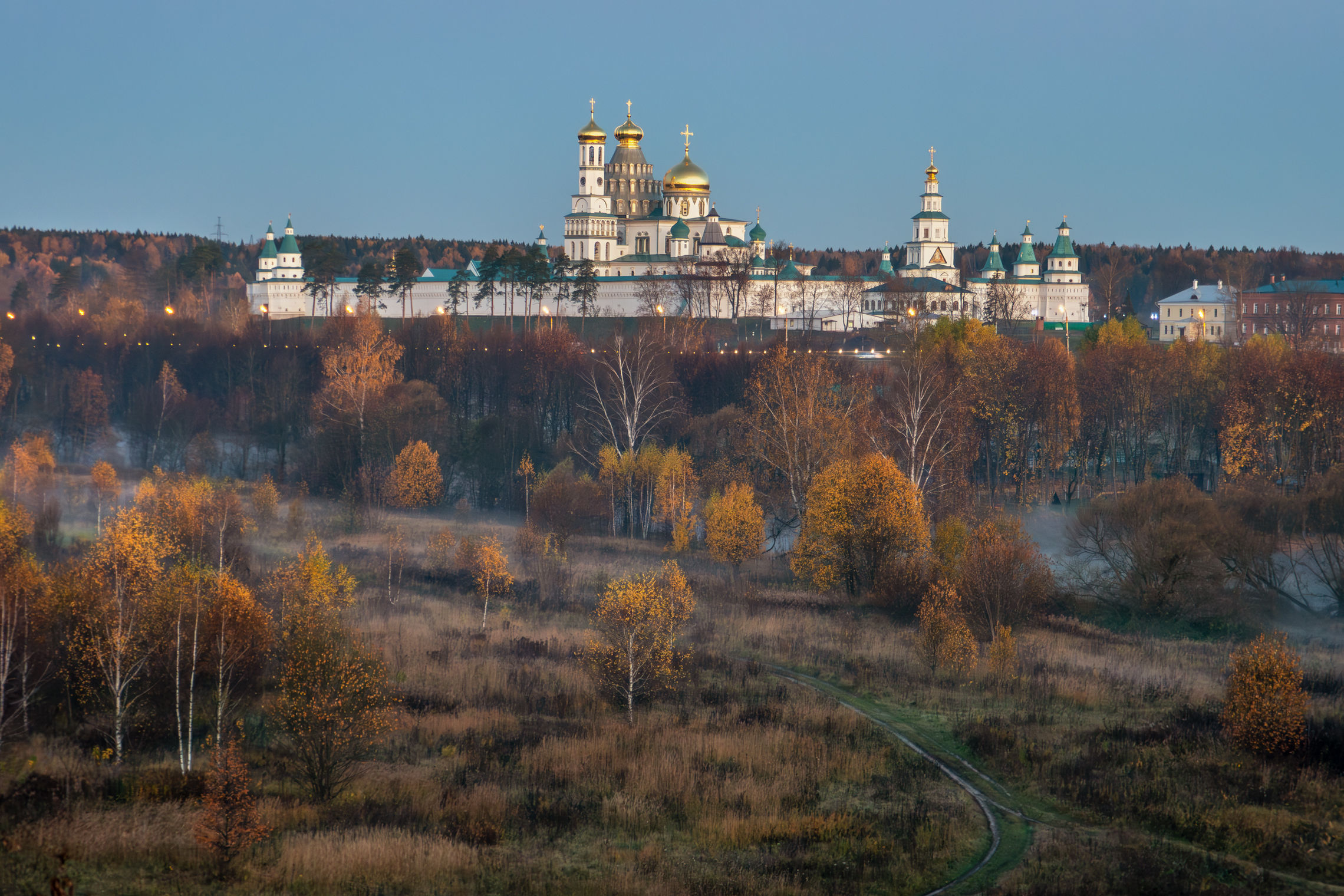 новый иерусалим, покров, золотая осень, Медведев Александр