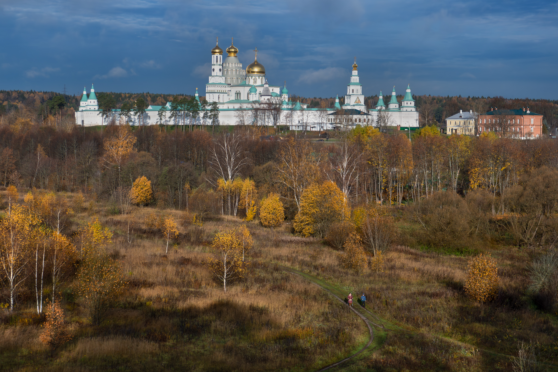 новый иерусалим, покров, золотая осень, Медведев Александр