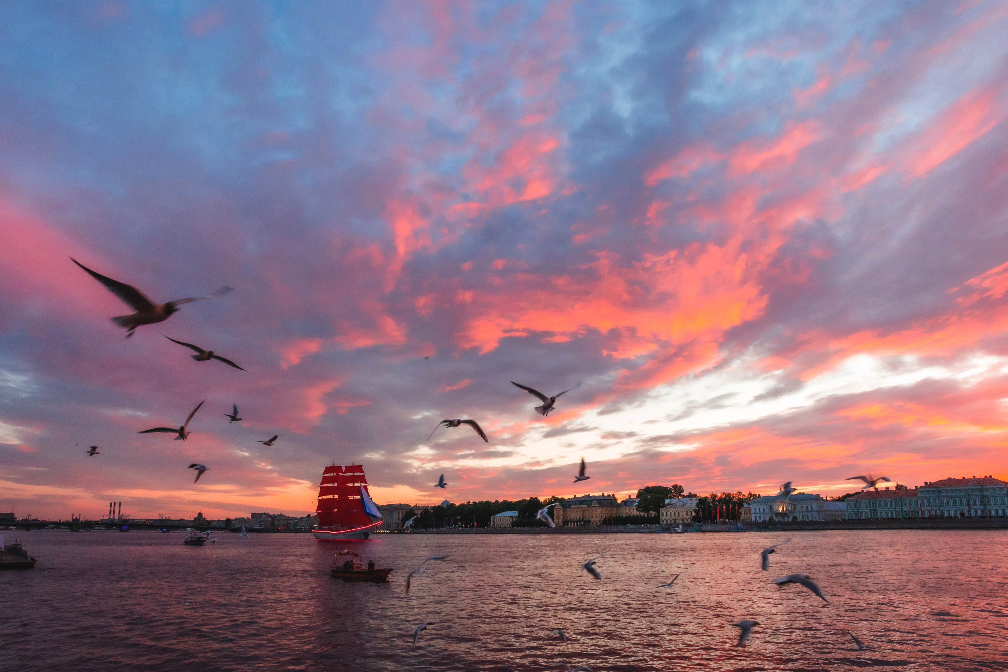 Санкт-Петербург, Питер, Нева, Алые паруса, Кормашова Татьяна