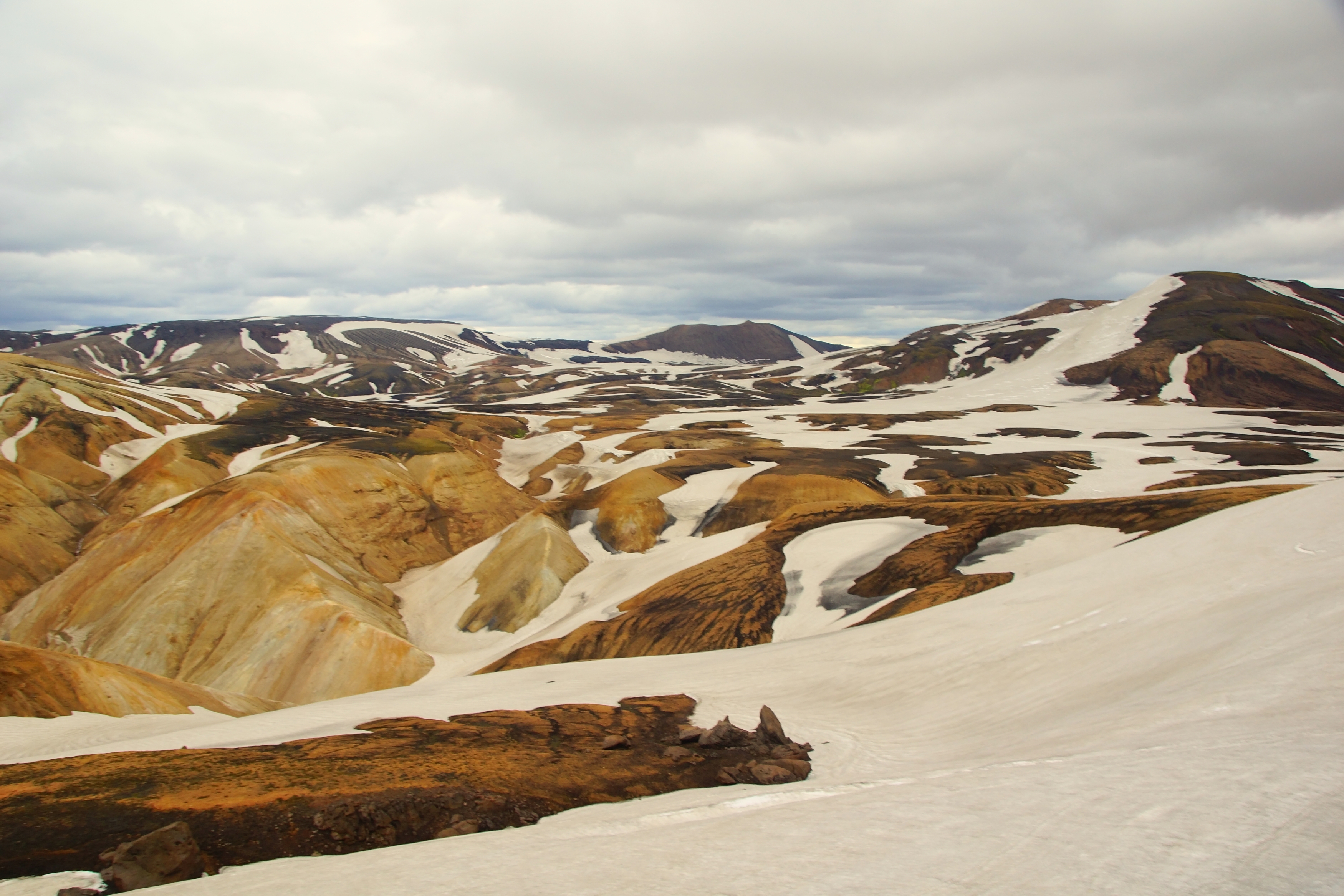 landscape, valley, mountains, snow, light, nature, hiking, terrain, color,  Сергей Андреевич