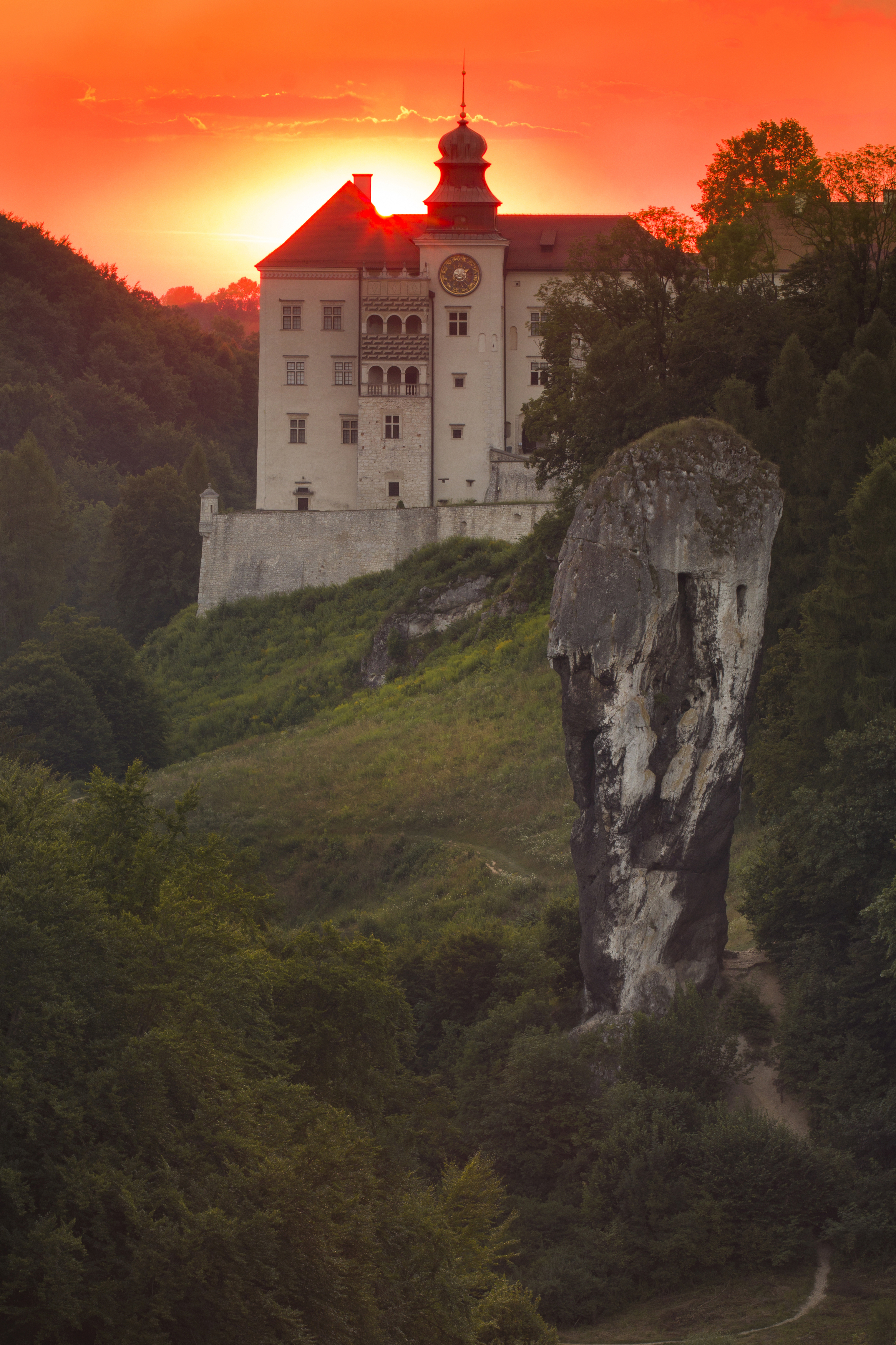 Vertical, Photography, Castle, Architecture, Travel, History, Stone, Building, Rock, Poland, Pieskowa_Skala, Ojców, Małopolska, Damian Cyfka