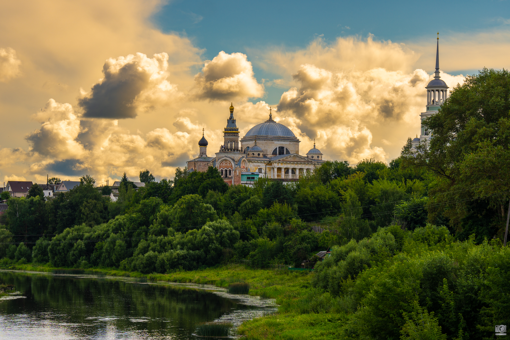 монастырь пейзаж, Ковалев Дмитрий