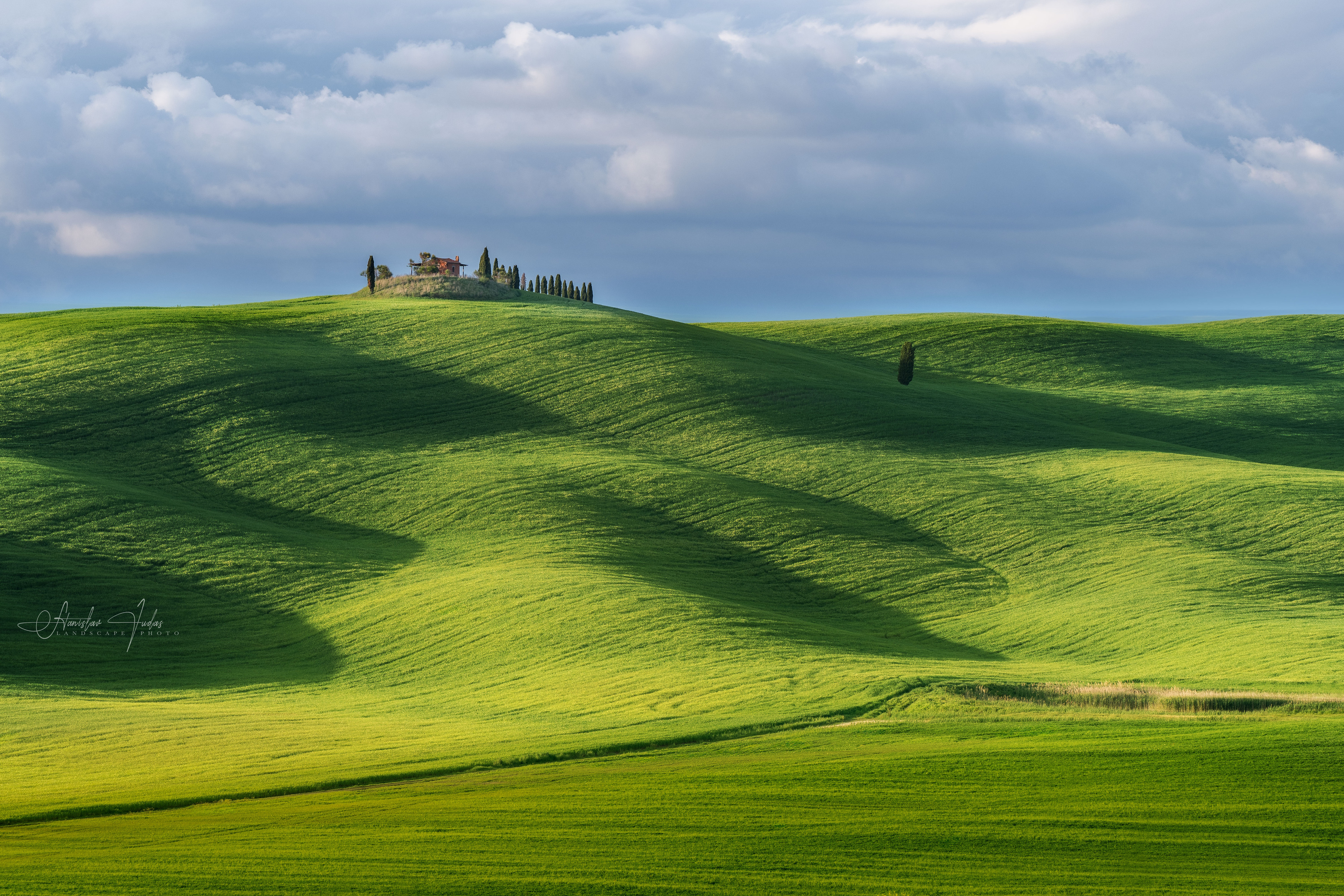 Tuscany, toscana, italy, grass, sunset, Stanislav Judas