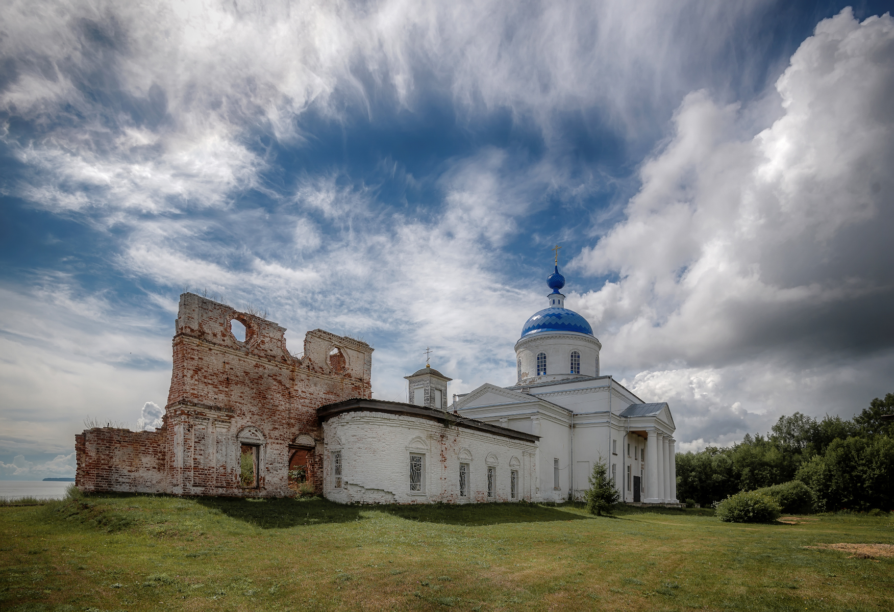 храм, руины, церковь, Сергей Аникин