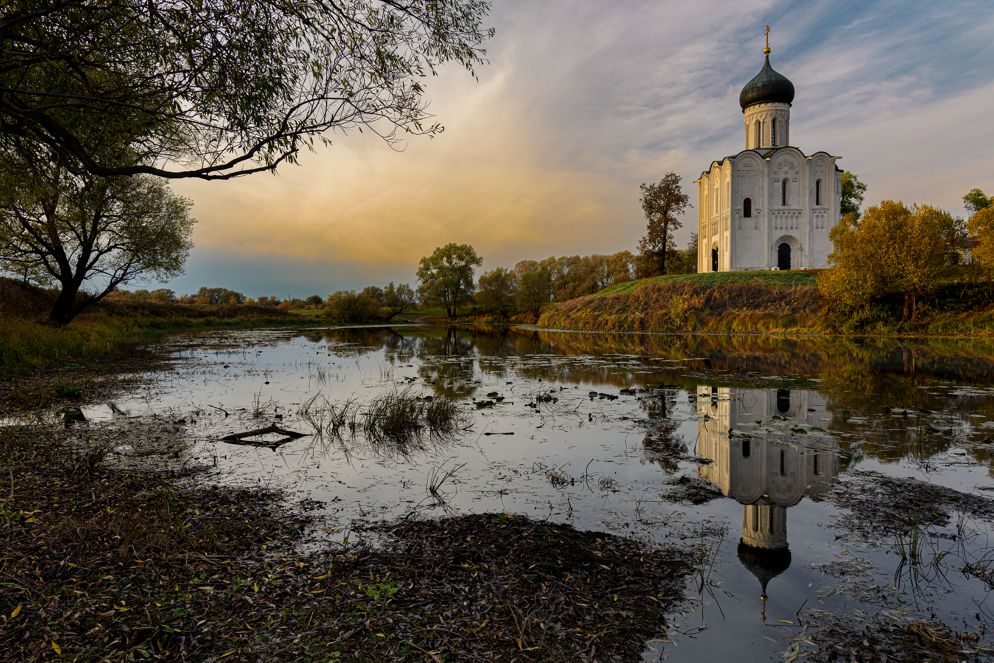 осень, церковь, путешествие,, Юрий Матвеев