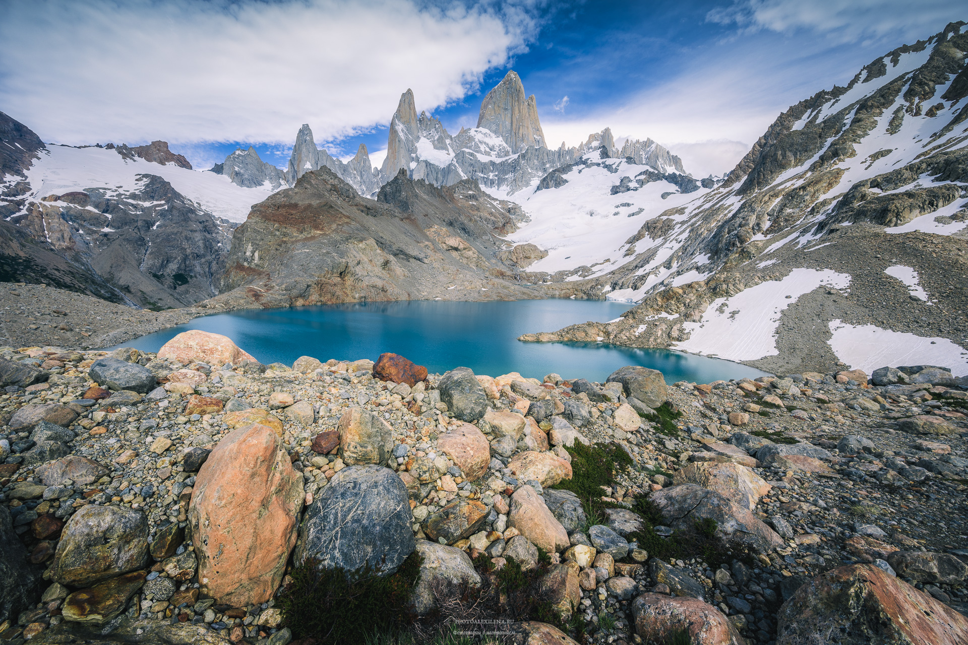 Laguna de los Tres, лагуна, де-лос-трес, фицрой, патагония, аргентина, горы, путешествия, Александр Константинов