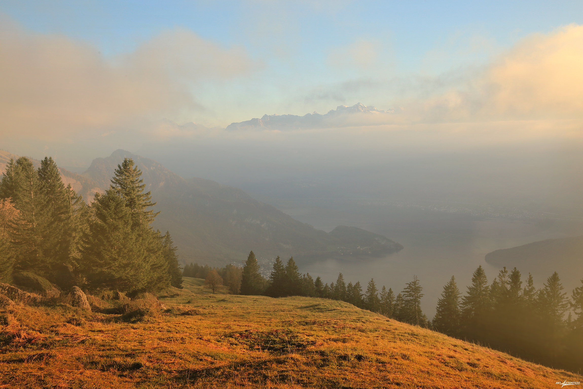 swiss,швейцария,осень,горы,rigi, Матвеев Николай