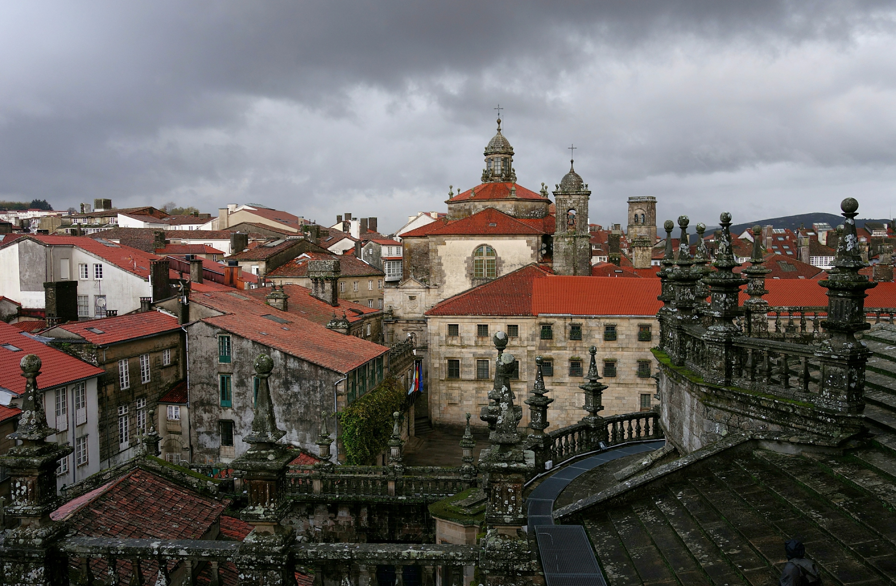 evening, cathedral, city, sky, cloud, rain,  Сергей Андреевич