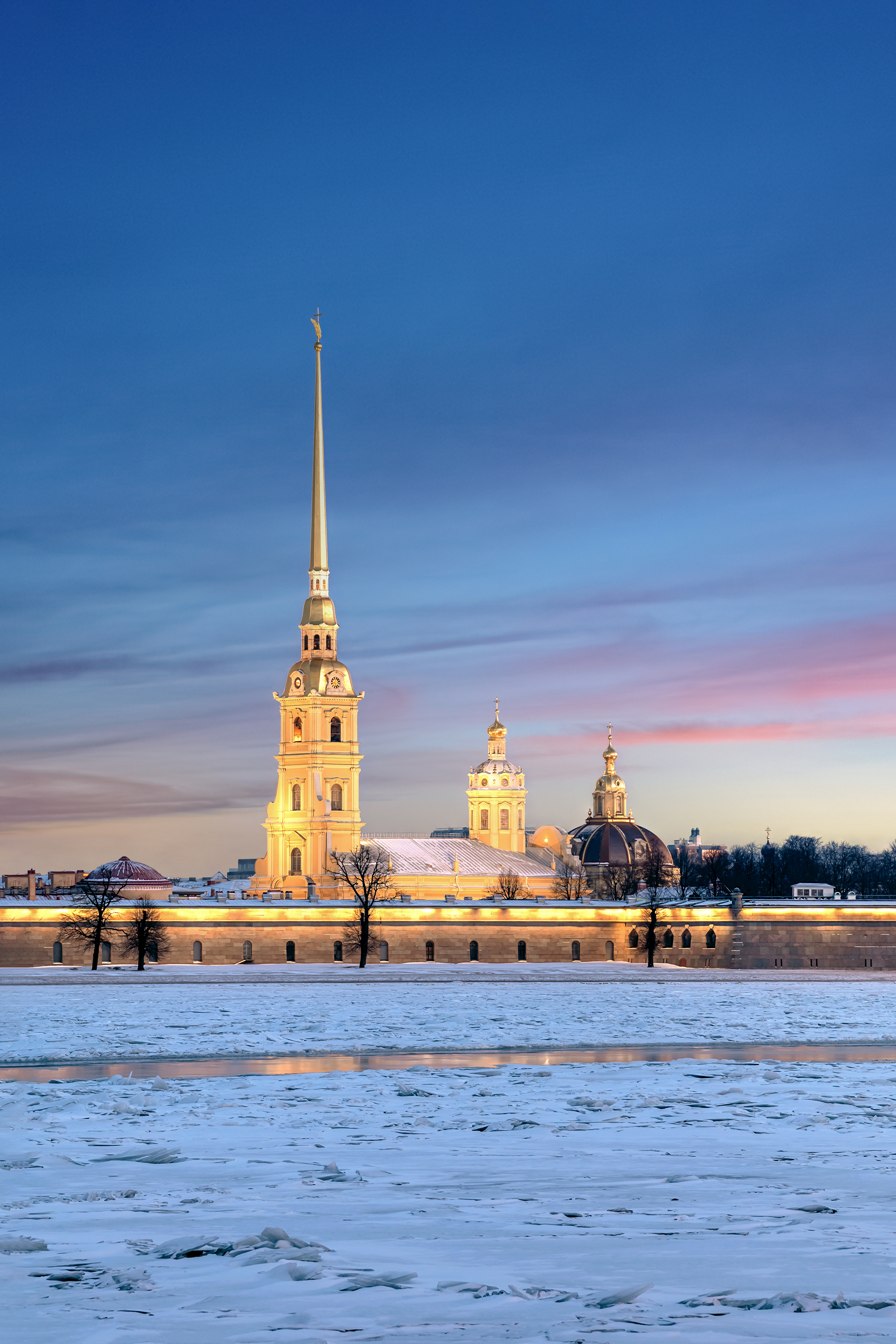 Санкт-Петербург, Петропавловская крепость, рассвет, Петербург, Сергей Газизов