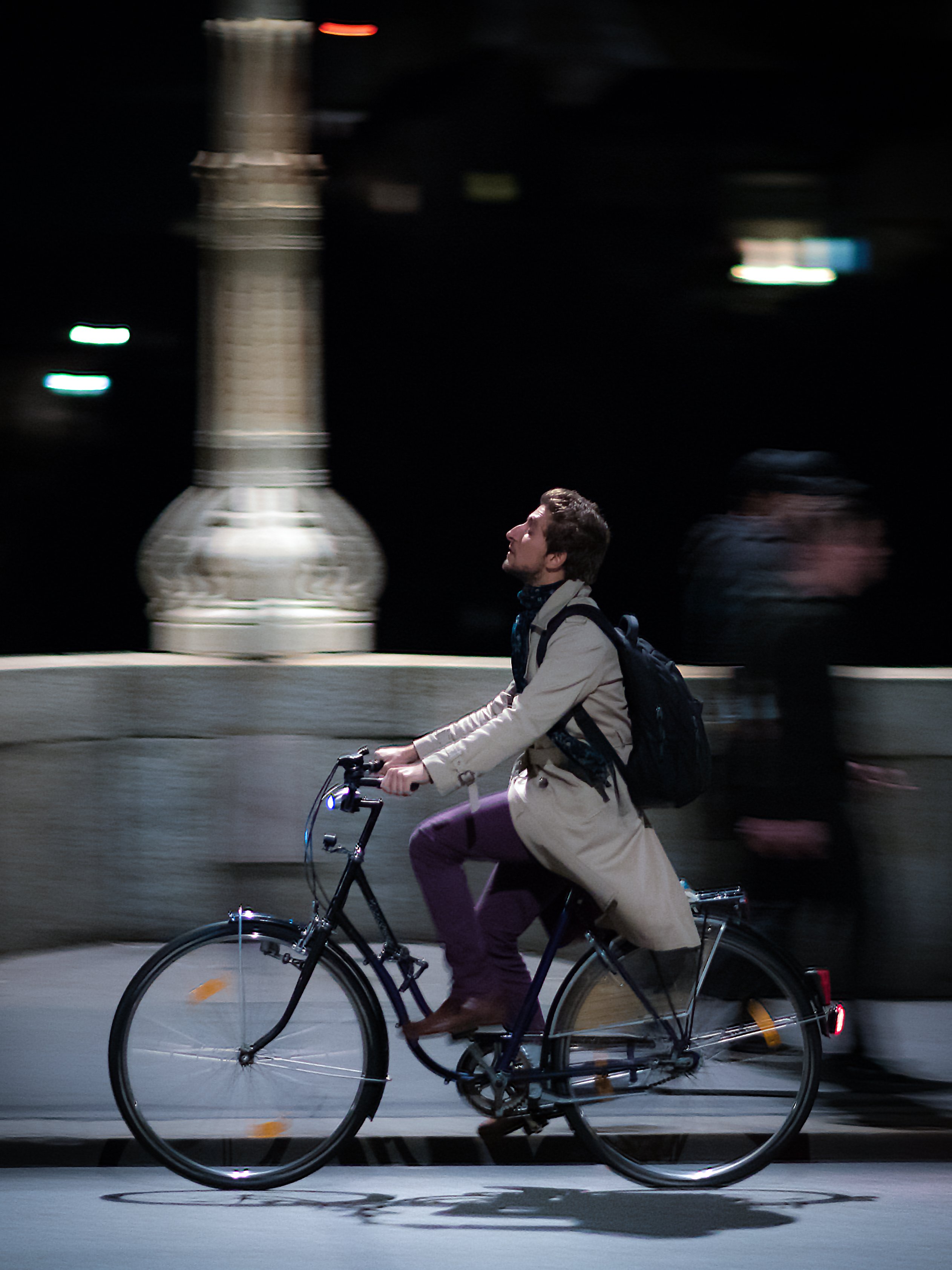 bicycle, night, street, streetphotography, stranger, bike, Alex
