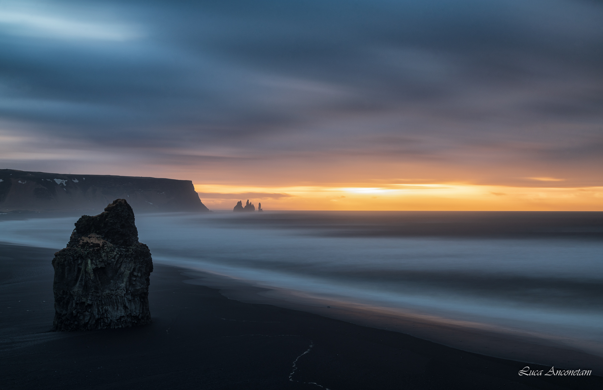 iceland travel vik sunrise sea, Anconetani Luca