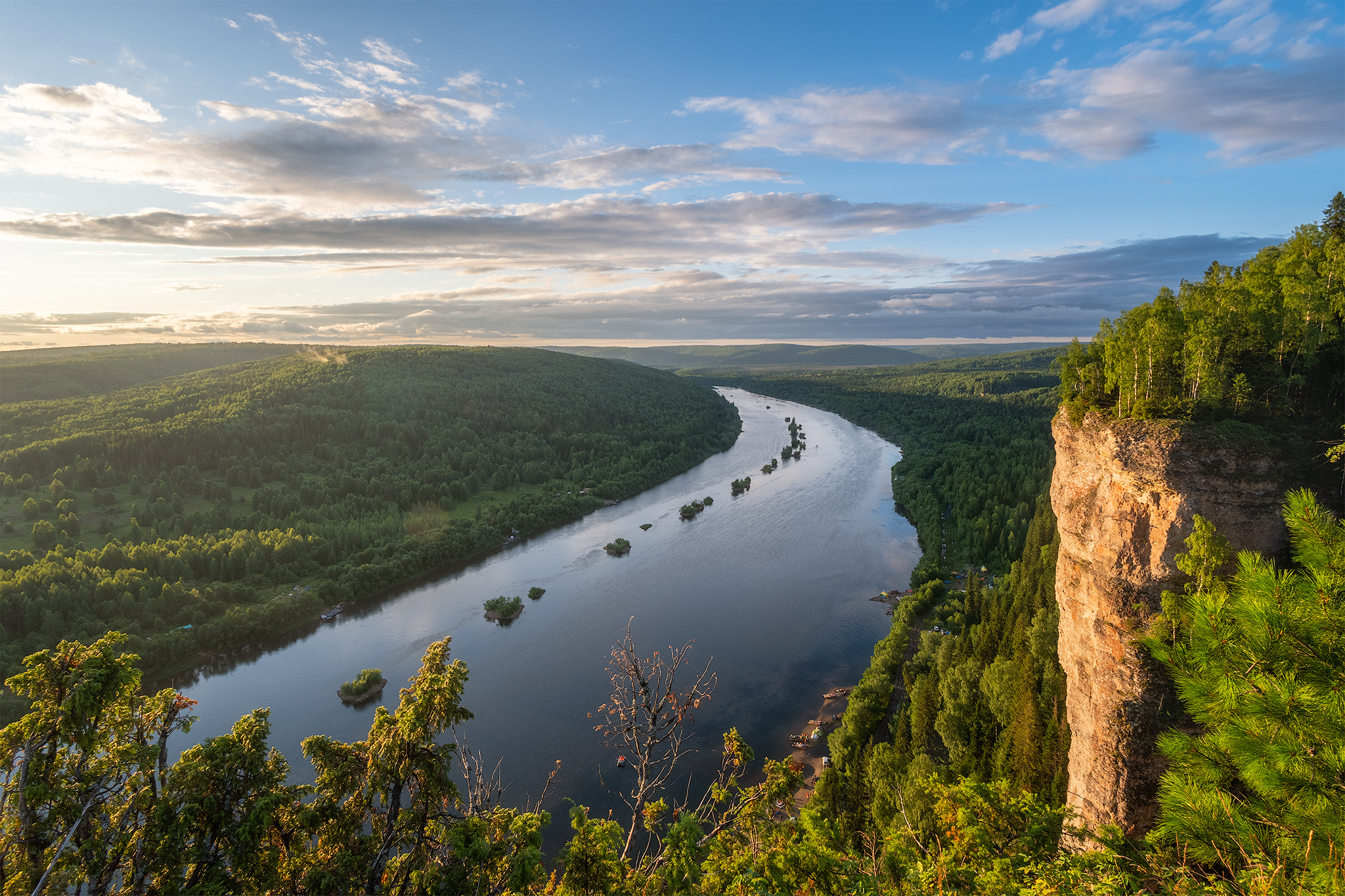 пермский край, пейзаж, закат, красота природы, горы, лето, облака, природа, дикая природа, вишера, лес, полюд, ветлан, Кузнецов Кирилл