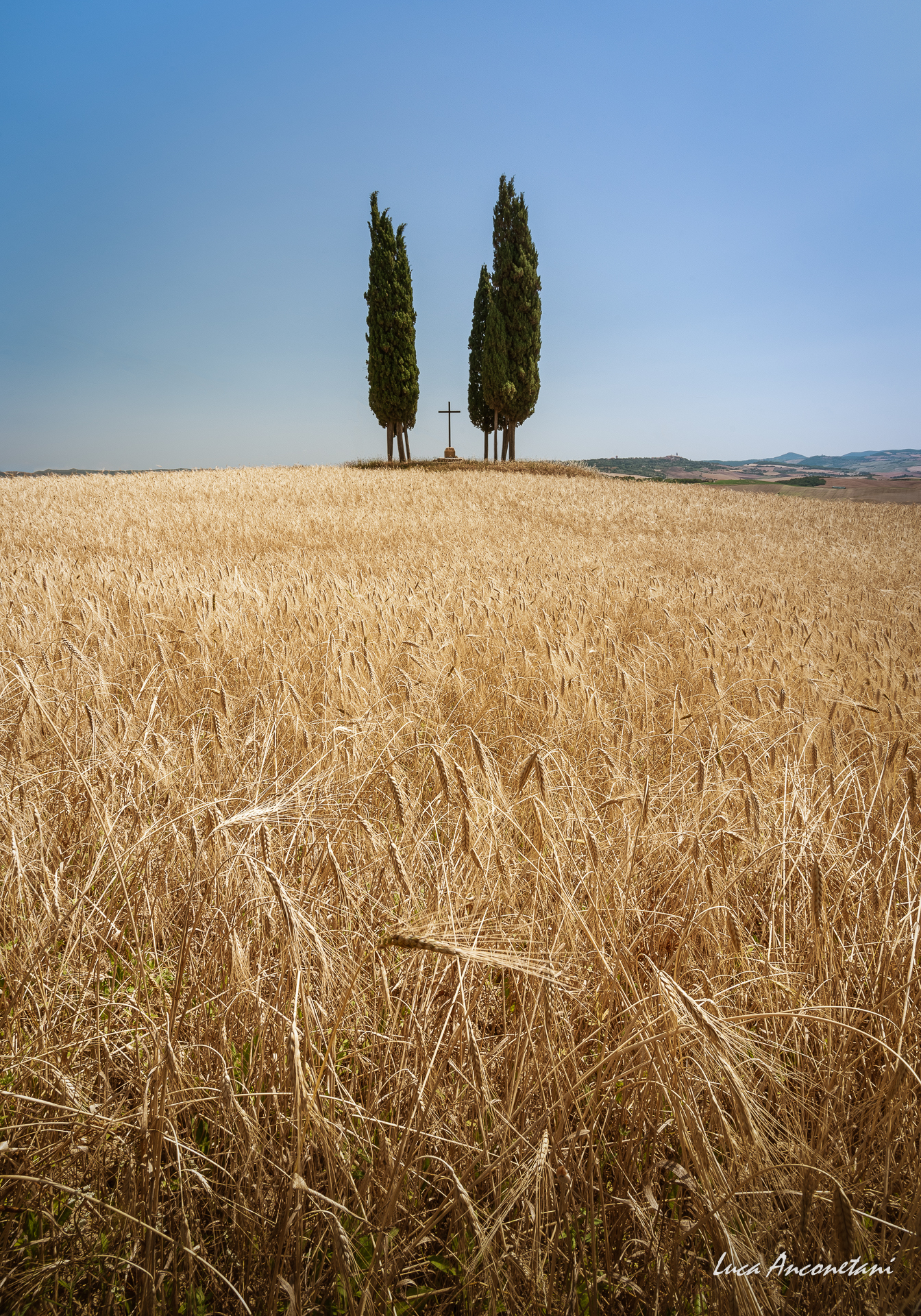 tuscany landscape italy field, Anconetani Luca