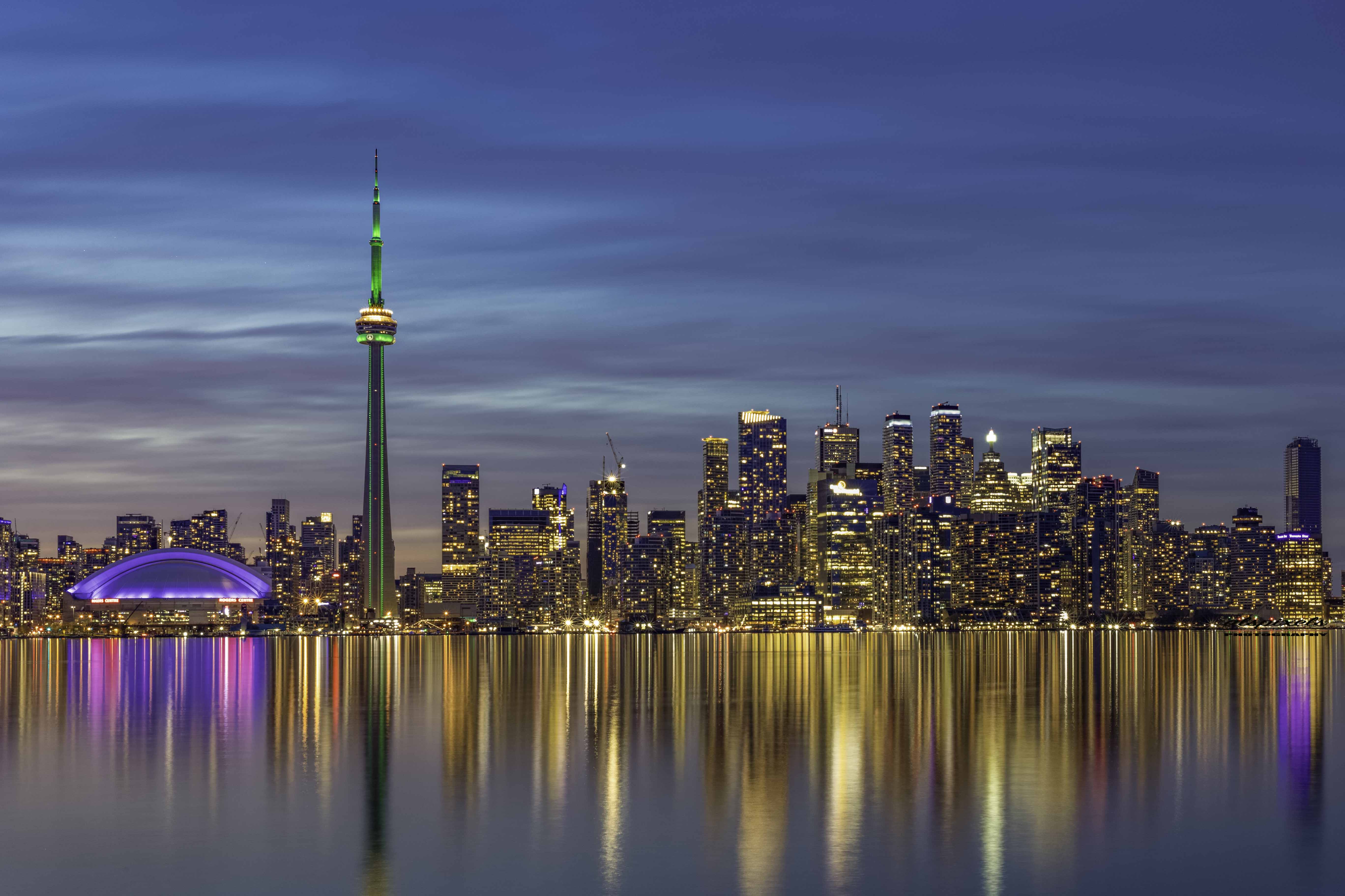 city, , toronto, , night., Ali Pashang