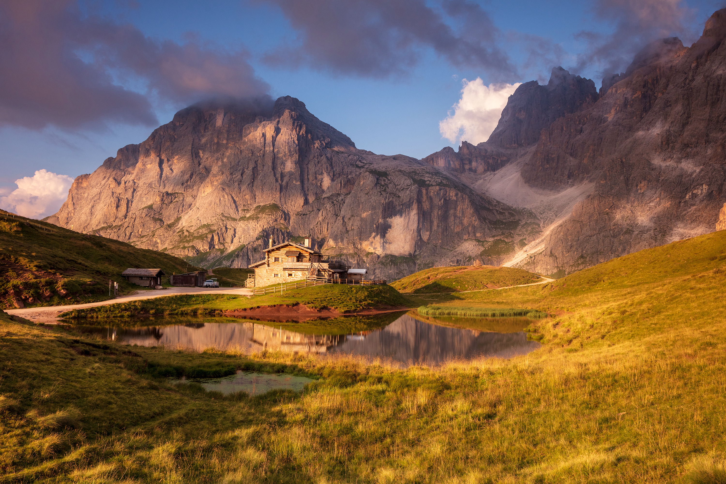 alps, italy, dolomites, mountains,lake,,  Gregor