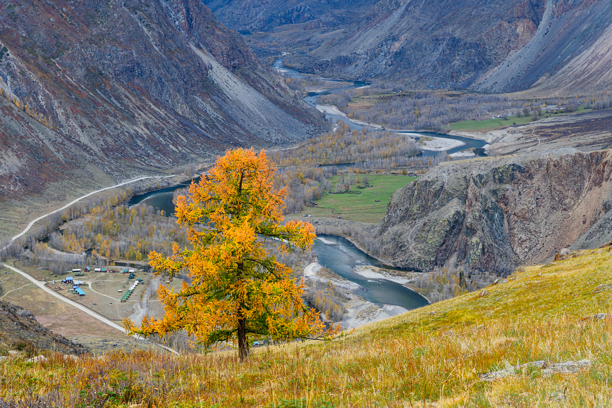 алтай, осень, горы, Юрий Матвеев