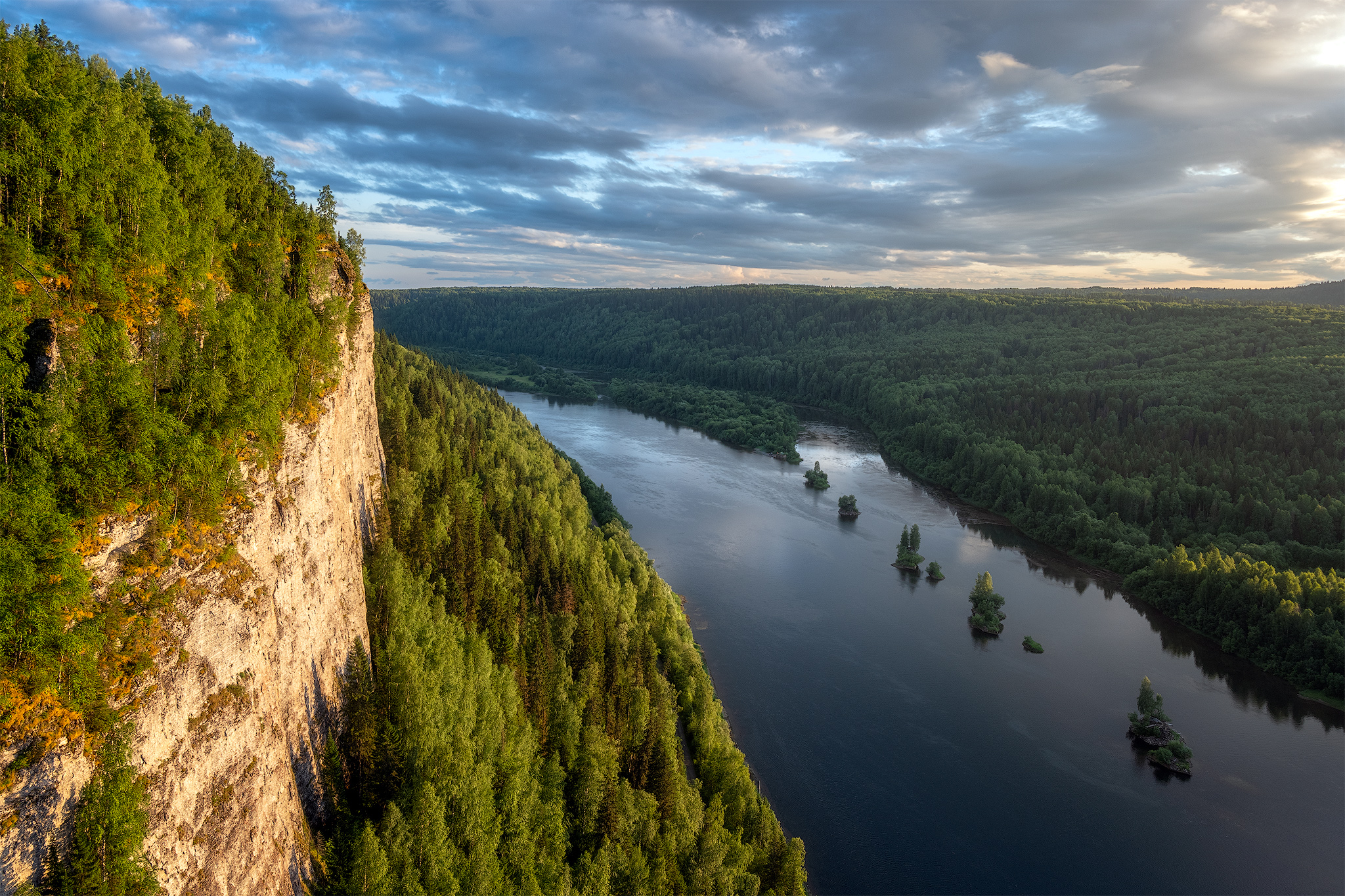 пермский край, пейзаж, закат, красота природы, горы, лето, облака, природа, дикая природа, вишера, лес, полюд, ветлан, Кузнецов Кирилл