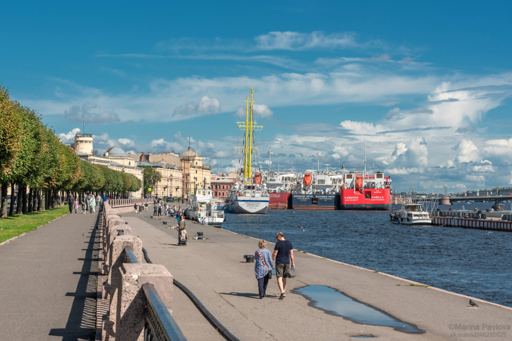 город, архитектура, городской пейзаж, санкт-петербург, река нева, набережная лейтенанта шмидта, Павлова Марина