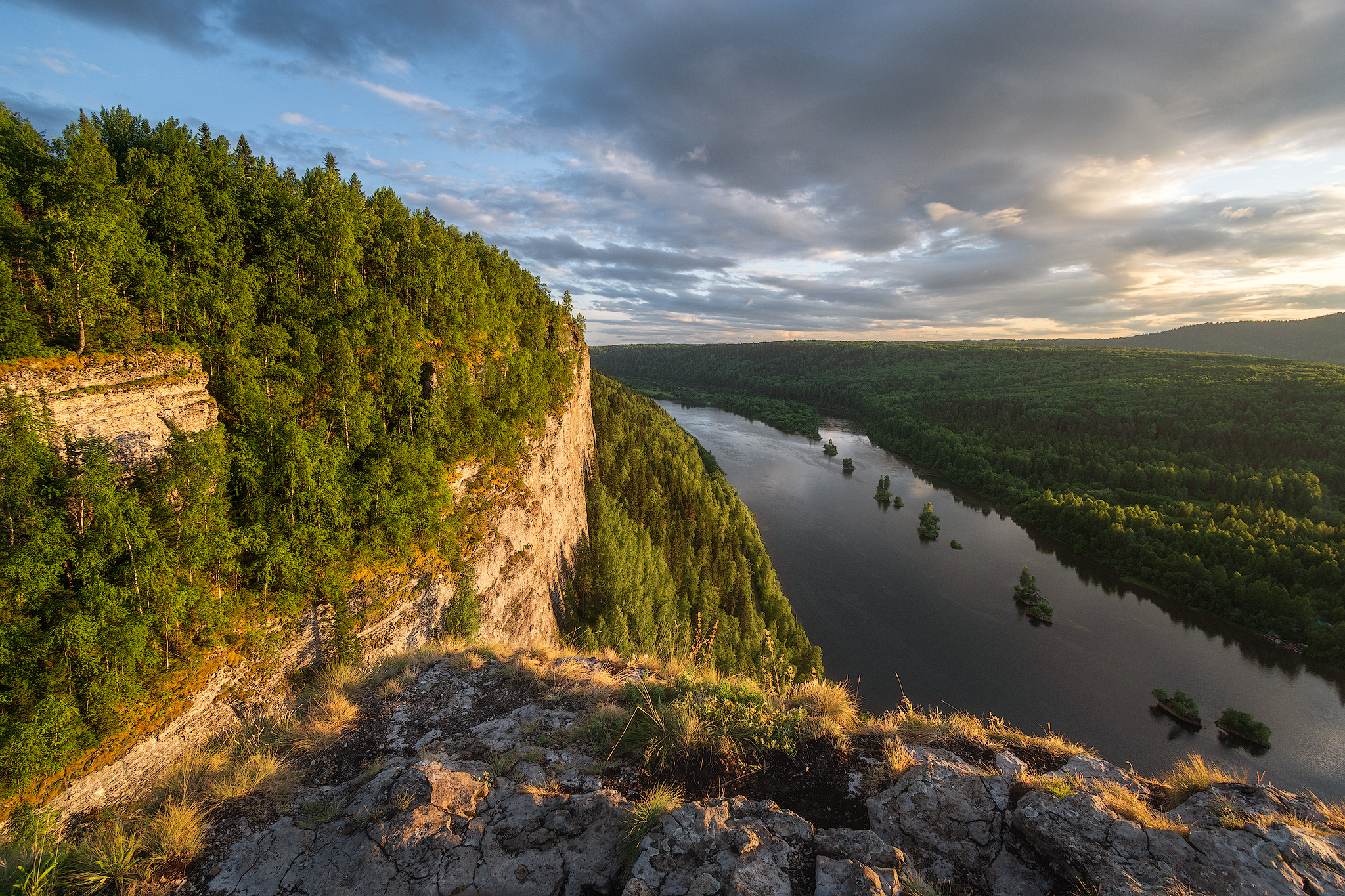 пермский край, пейзаж, закат, красота природы, горы, лето, облака, природа, дикая природа, вишера, лес, полюд, ветлан, Кузнецов Кирилл