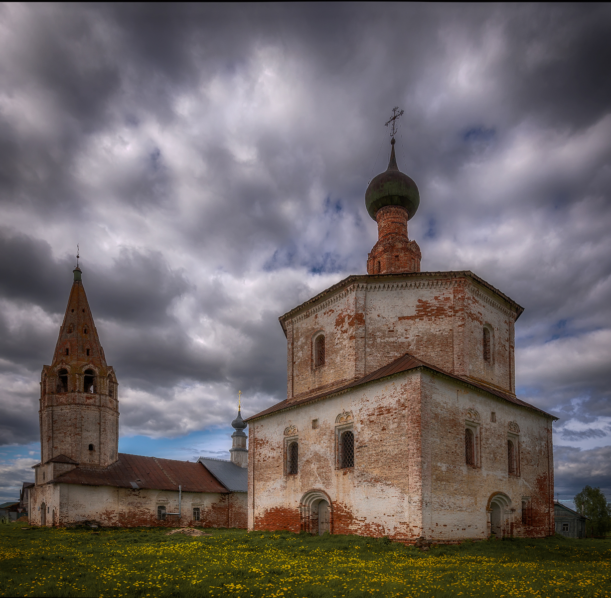 храм, руины, колокольня, Сергей Аникин