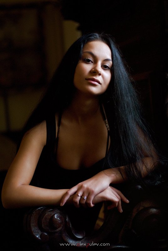 девушка,портрет, Александр Путев