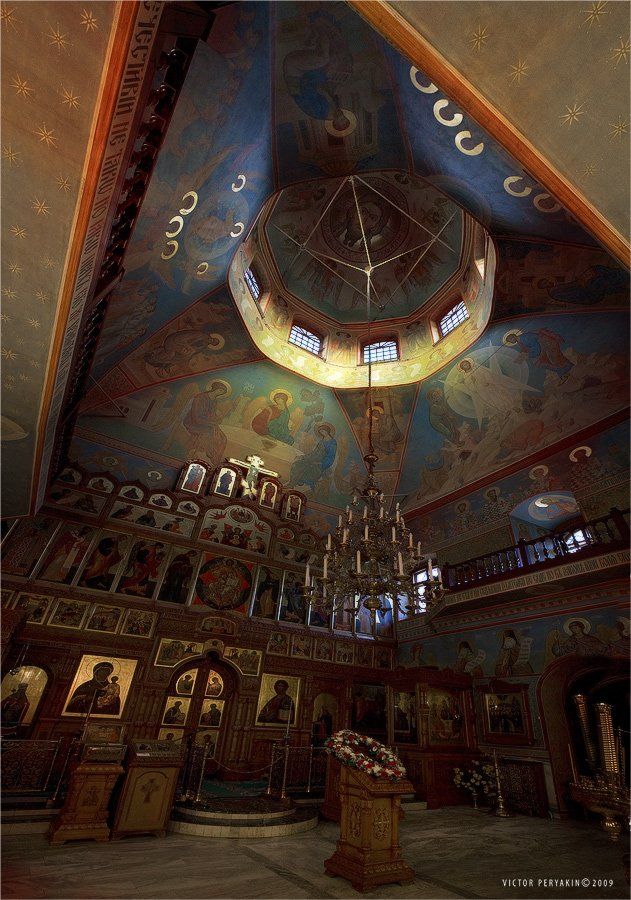 церковь, петра, и, павла, иконостас, ясенево, Виктор Перякин