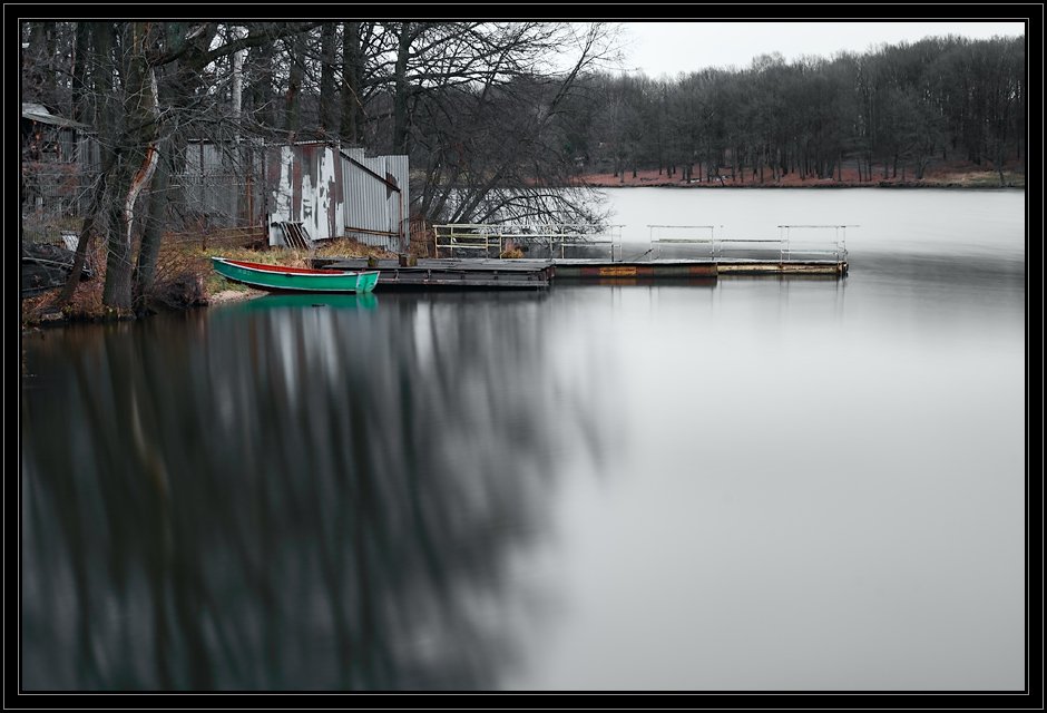 пейзаж, вода, осень, remak