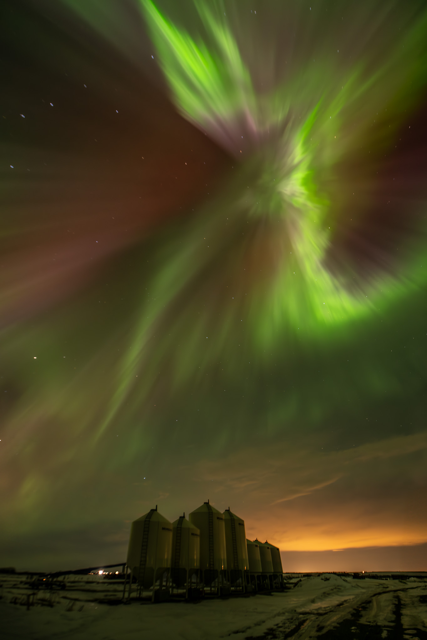 Aurora, nightscape,, Gubski Alexander