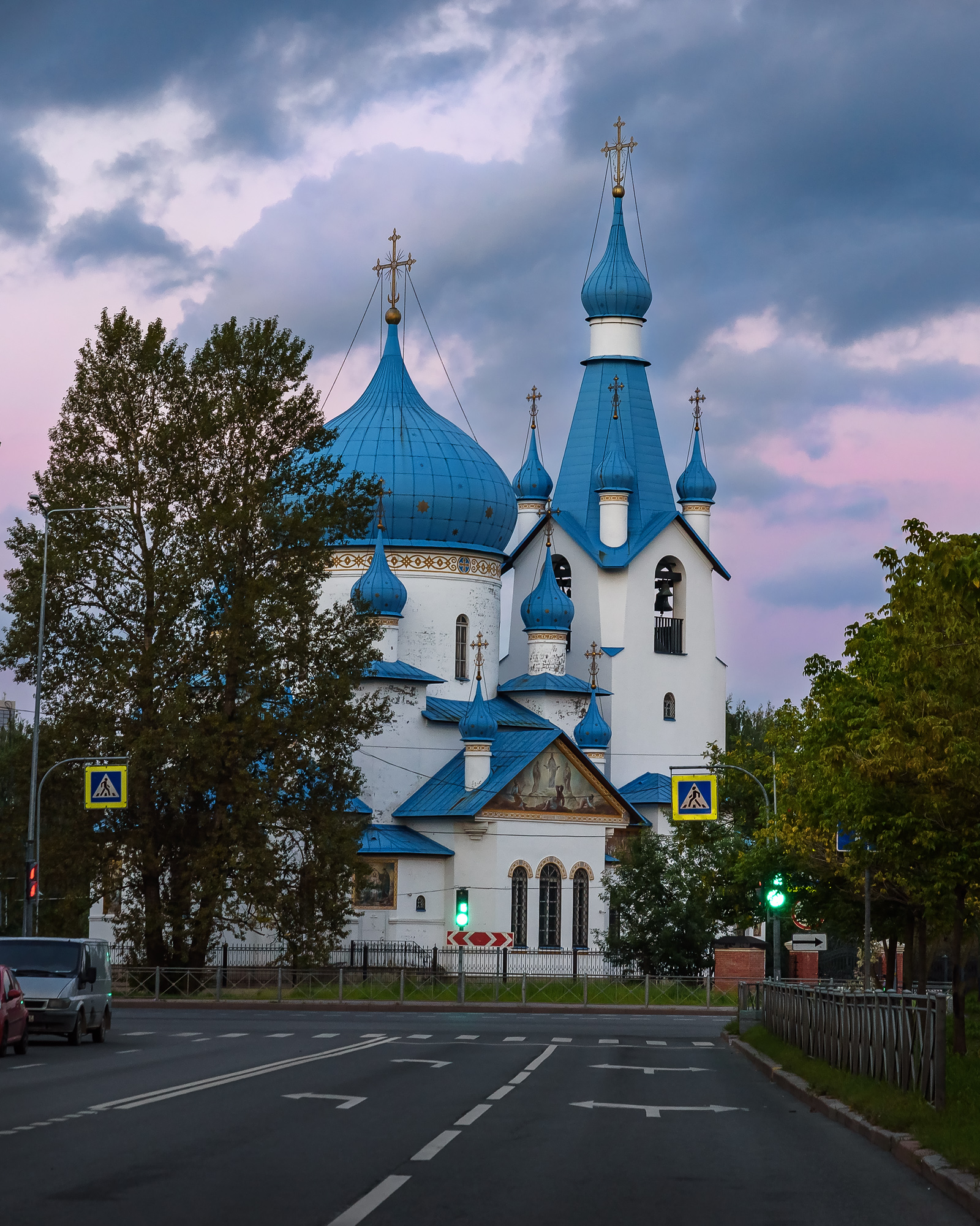 город, рассвет, храм, городской пейзаж, санкт-петербург, питер, Zakharov Armen