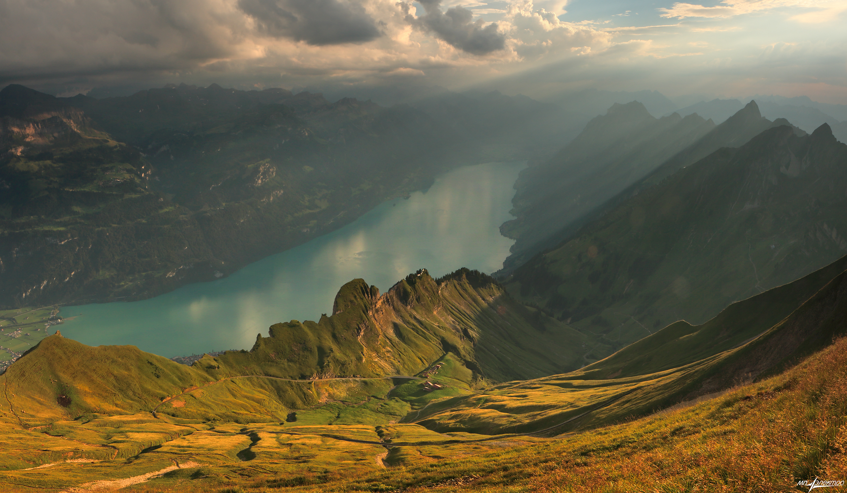 swiss,швейцария,горы,вечер,rothorn, Матвеев Николай