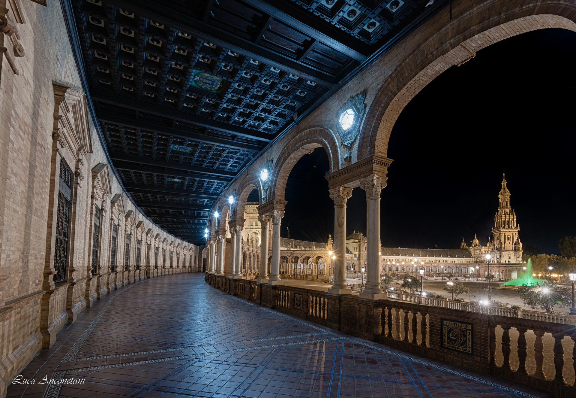 andalusia spain esp plaza place seville, Anconetani Luca