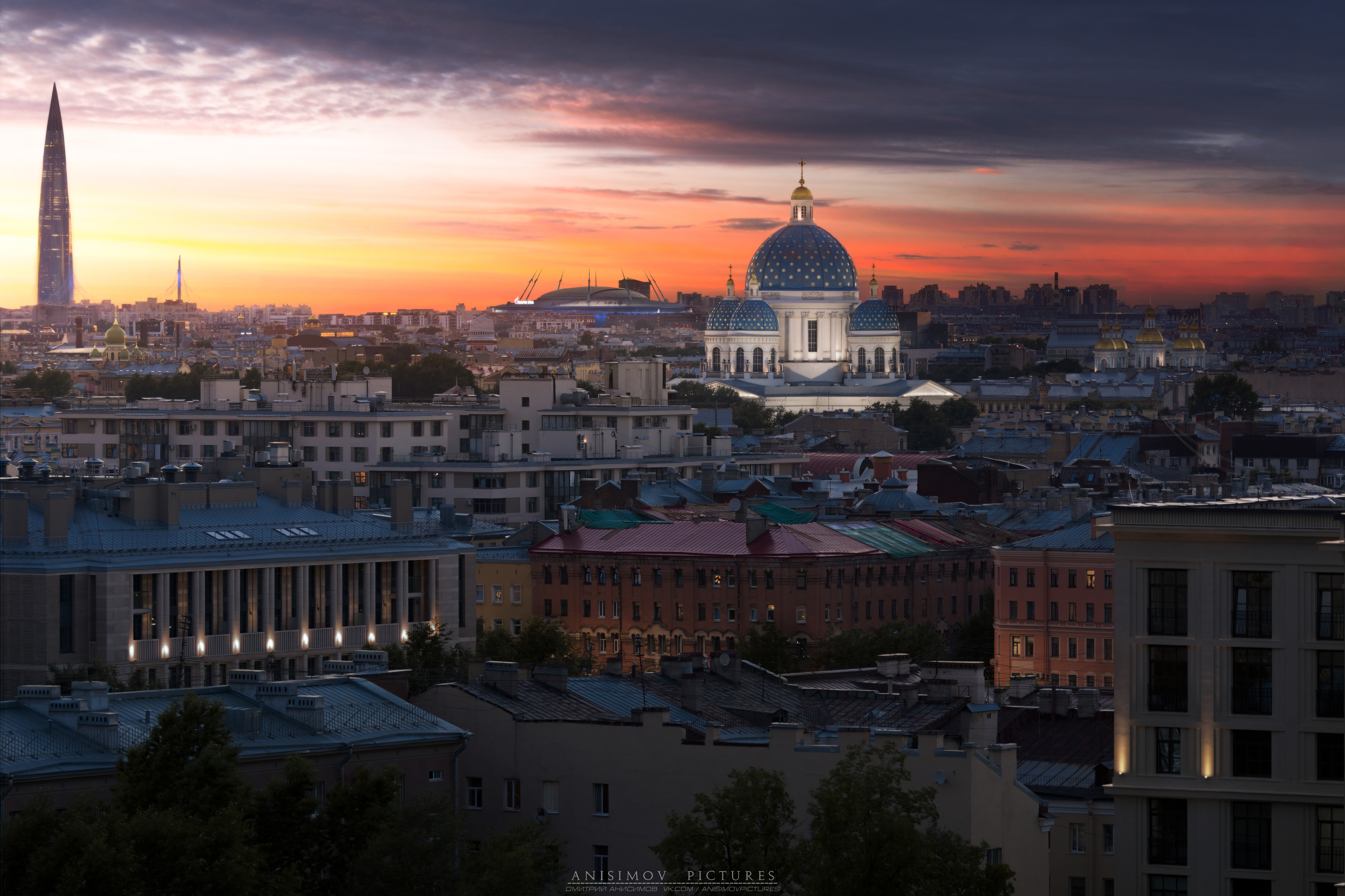 закат, архитектура, санкт-петербург, nikon, Dmitriy Anisimov