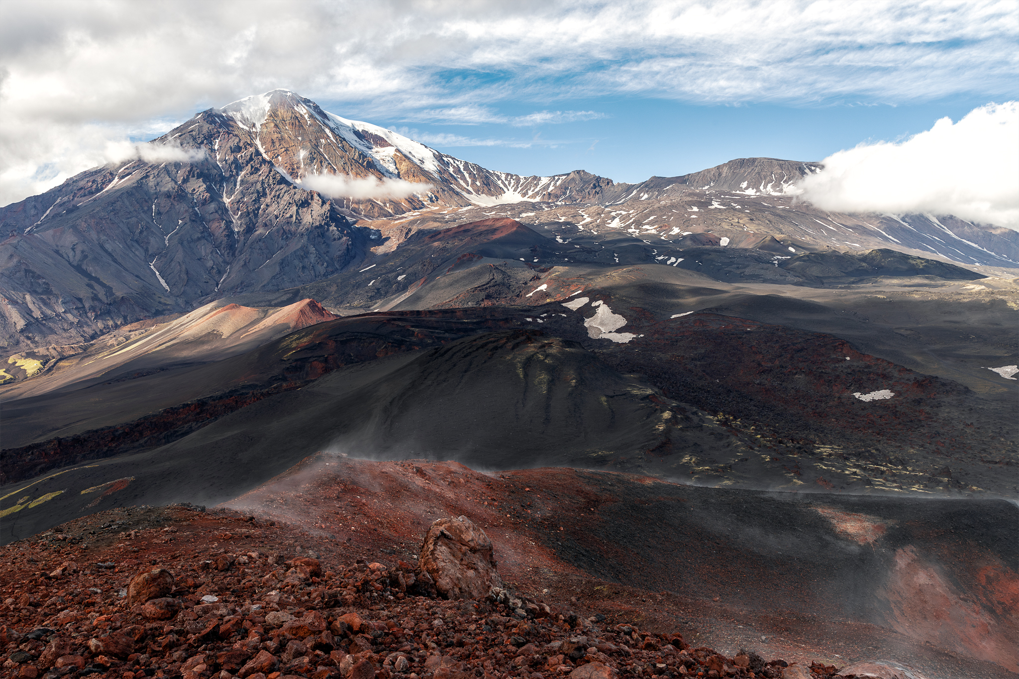 толбачик, камчатка, вулканы, kamchatka, конус набоко, бтти, лава, Александр Телешов