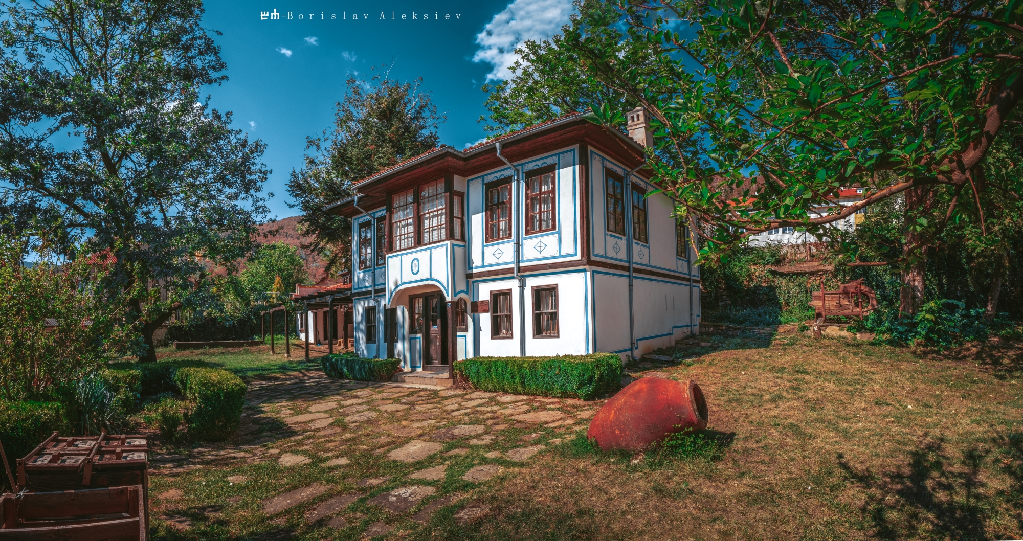 чирпанлиевата къща,chirpanliev house,old,history,shipka,travel,bulgaria,tree,green,blue,sky,summer,, Алексиев Борислав